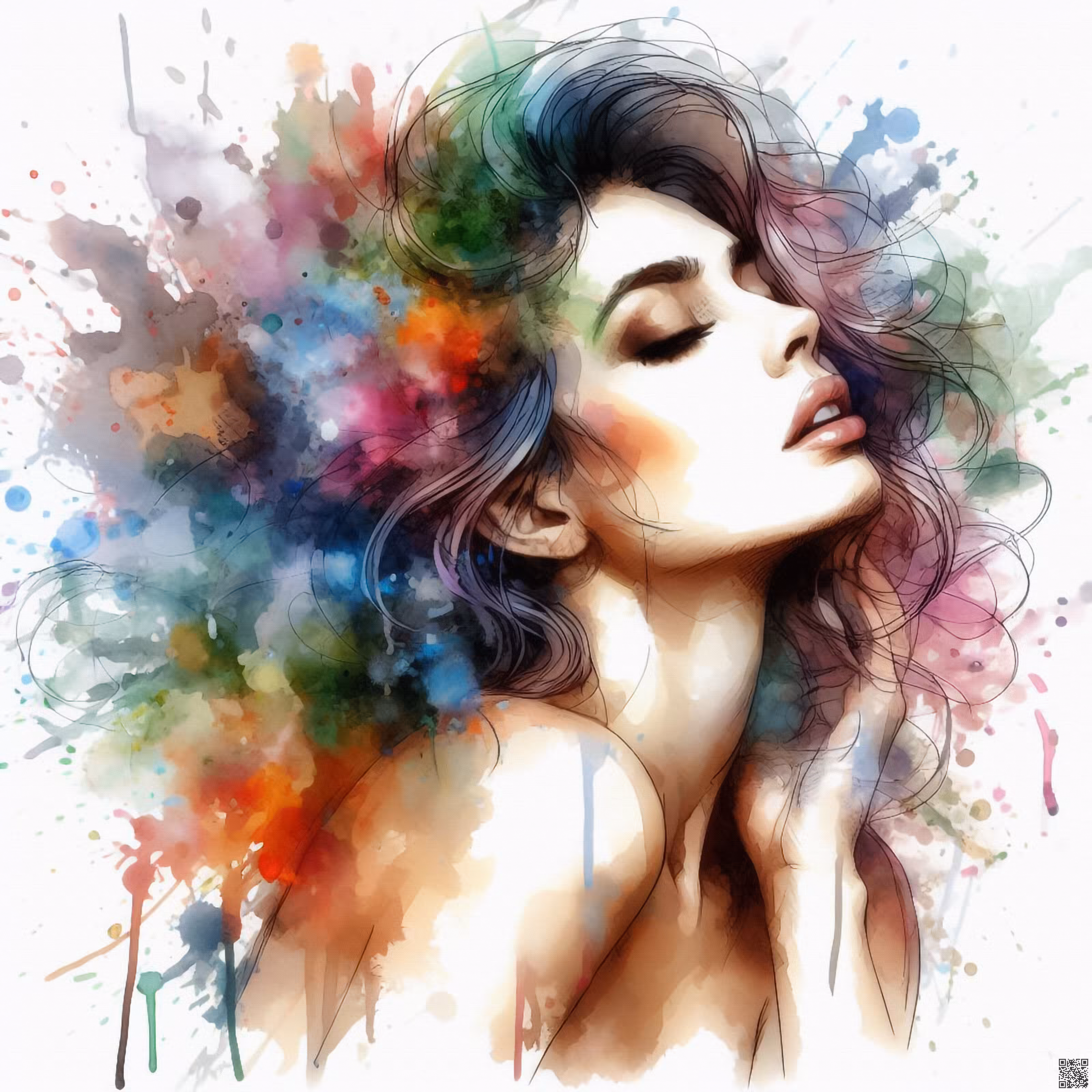 🎨Feminine Beauty in Paint#15