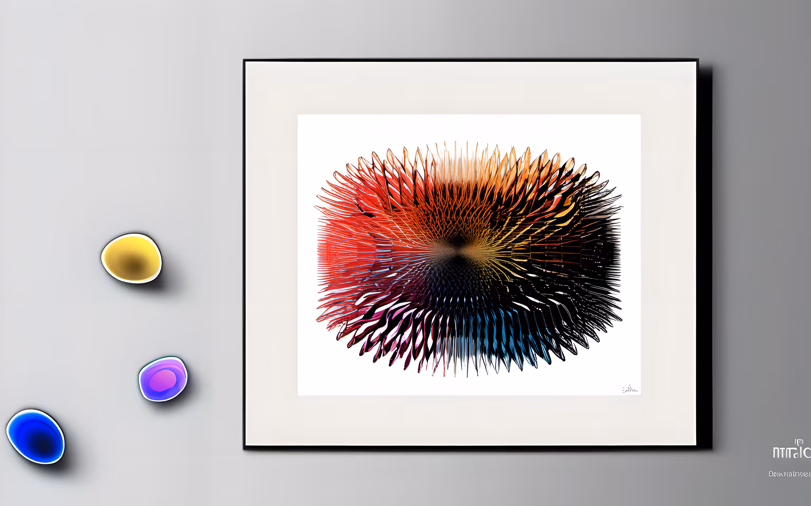 AI imagines famous generative artworks #52