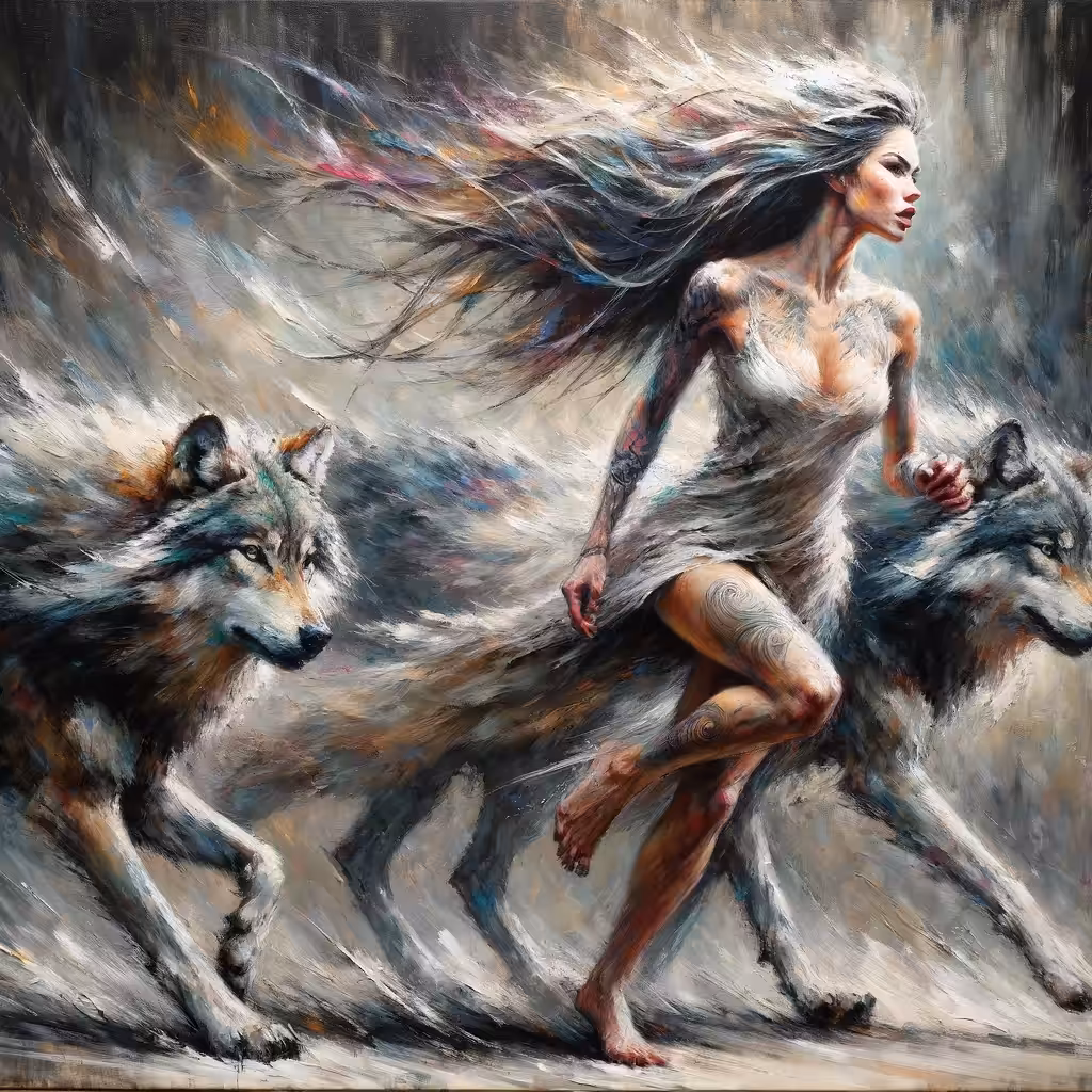 Woman who runs with wolves - #05