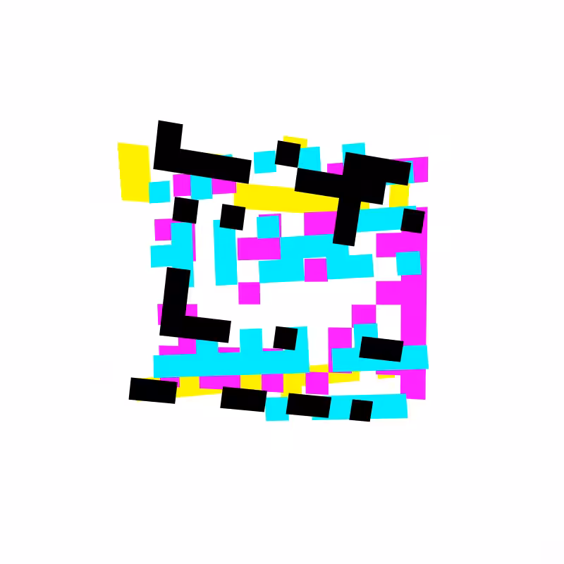 CMYK Decay #7