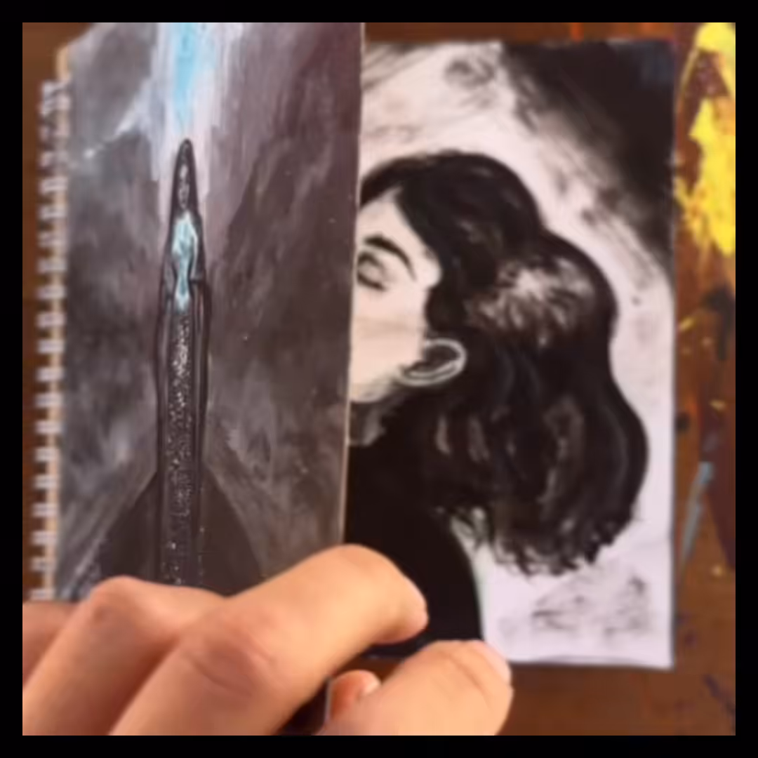 INKTOBER SKETCHBOOK PHYSICAL + PALETTE 