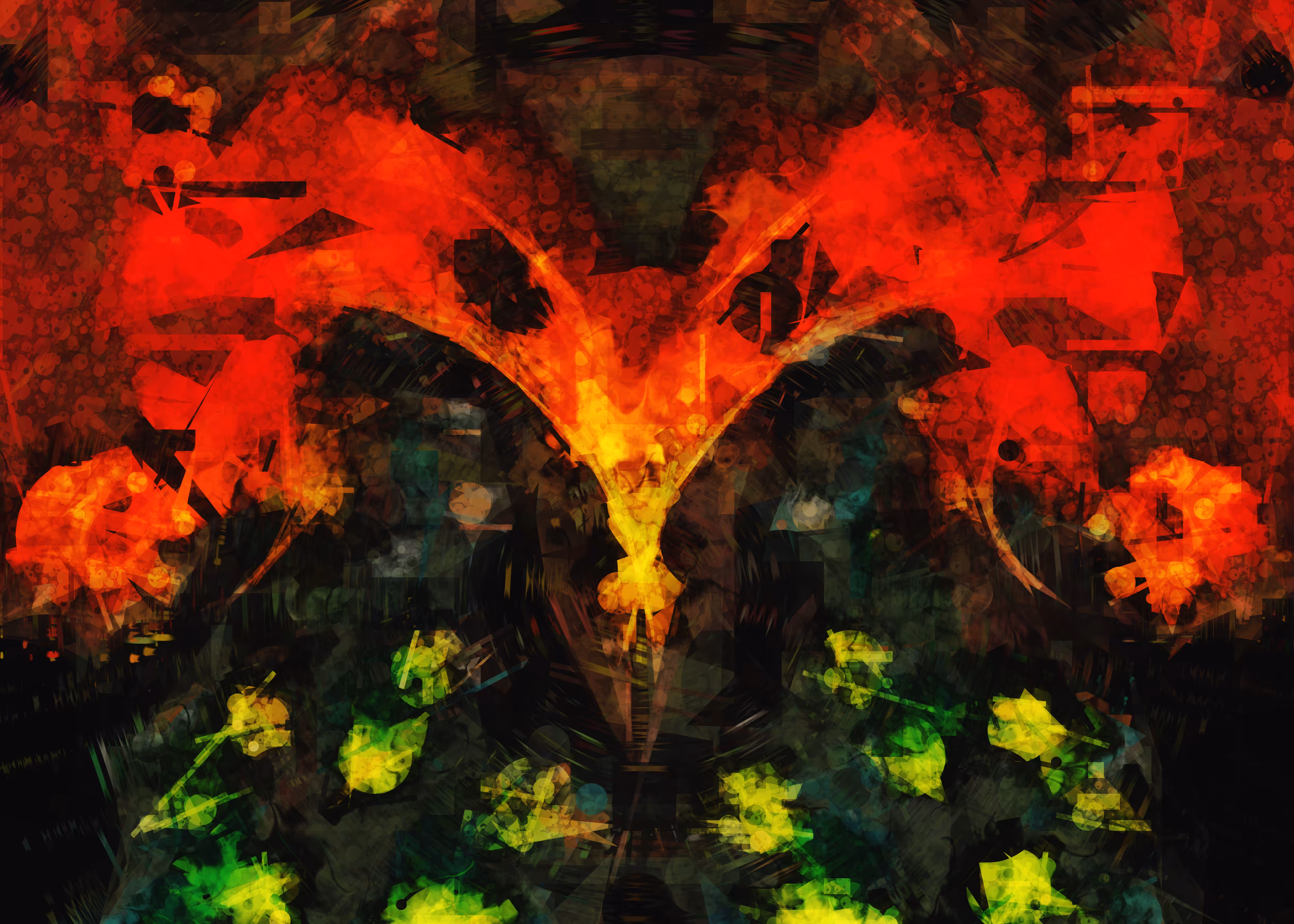 Flaming Chaos Hawk