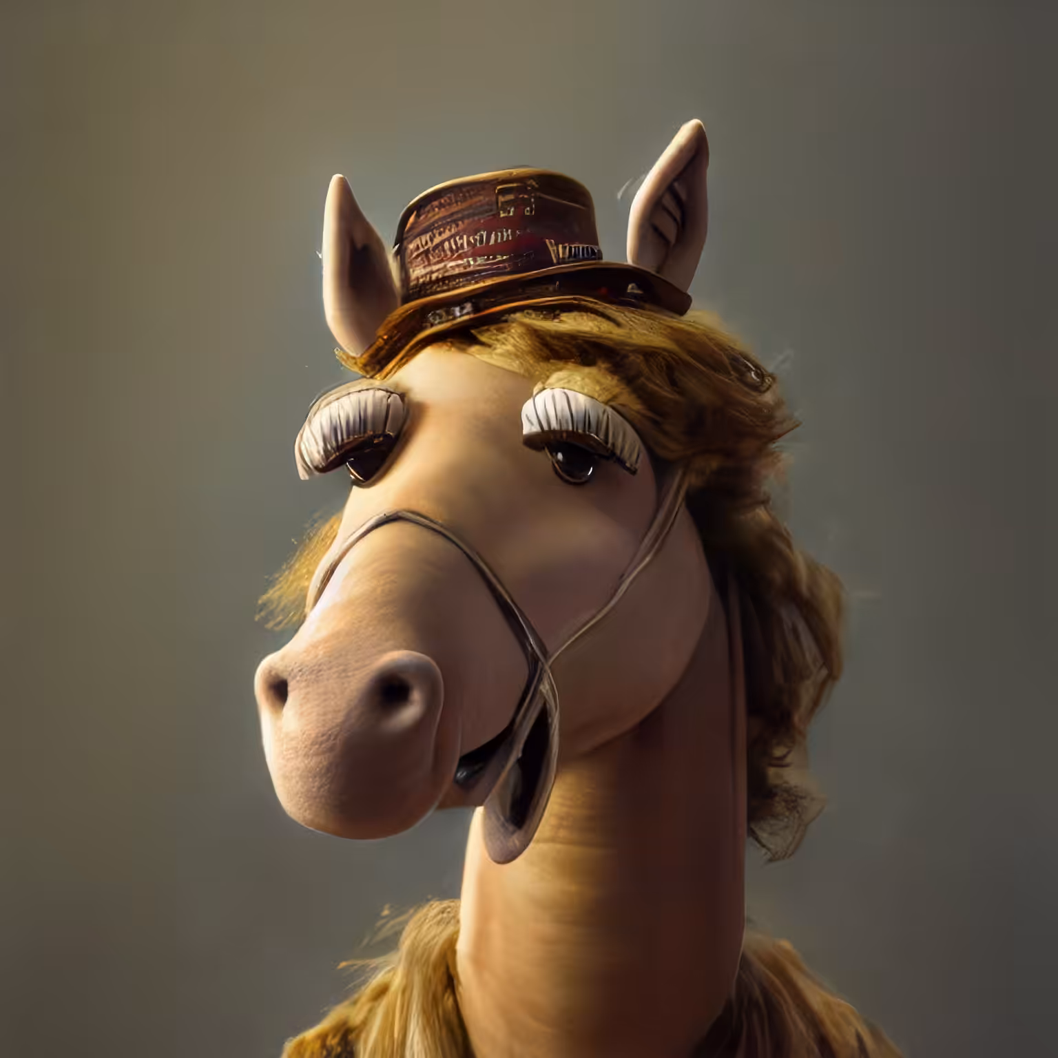 Adorable Furry Creature Collection: Furry Horse 0690