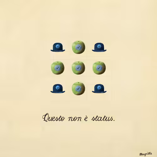 Magritte Checks #1992