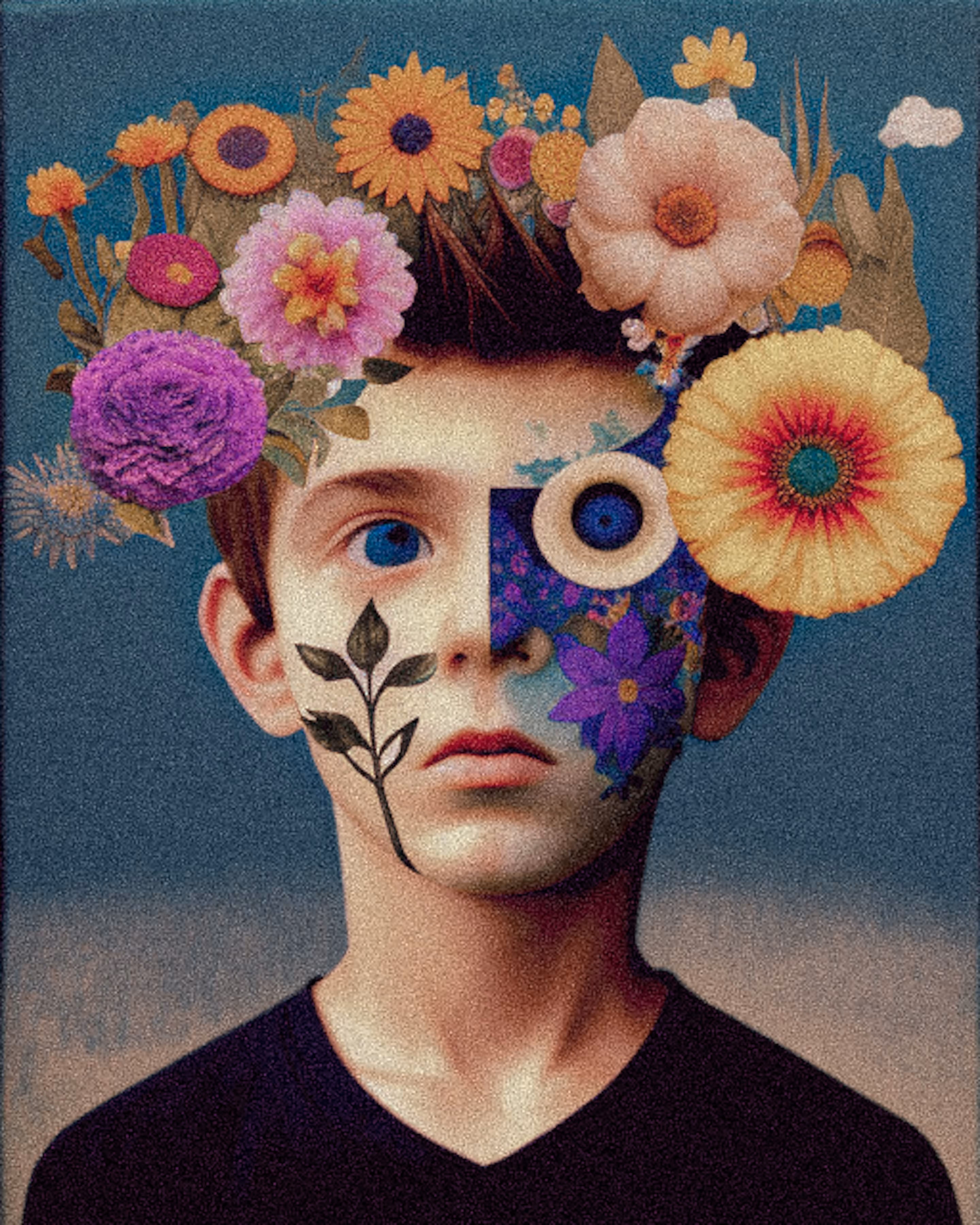 Flowery Face 1