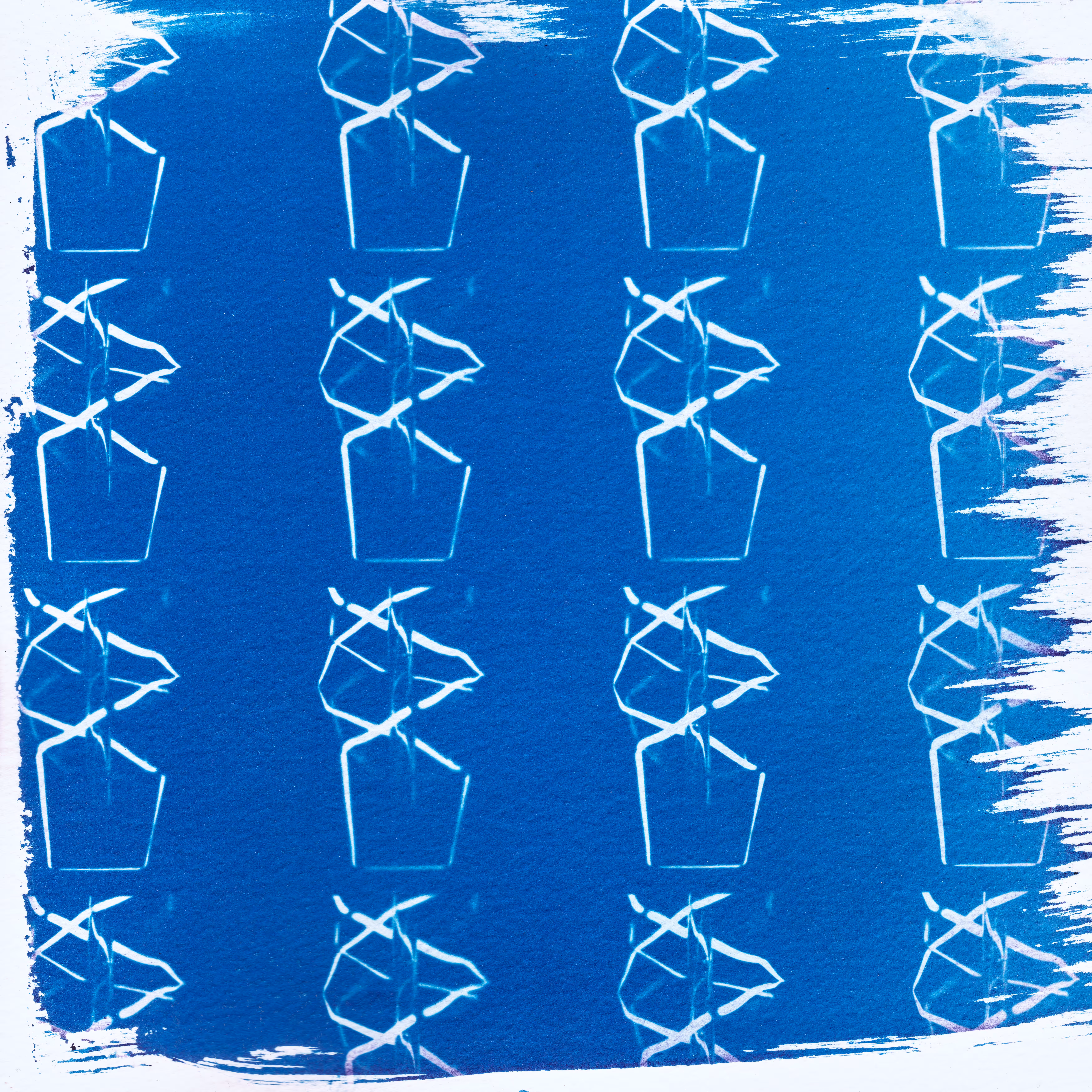 Photon Emission from Incandescent Sources Cyanotype