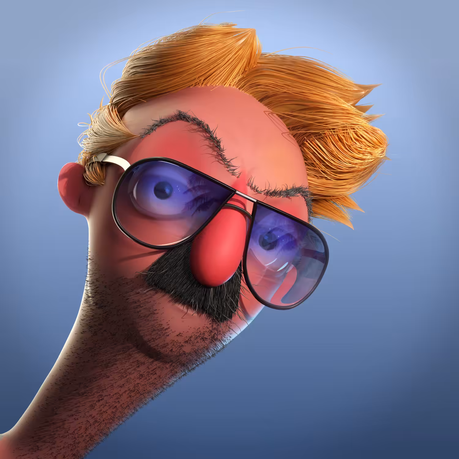 Dude with Glasses. NFT Exclusive