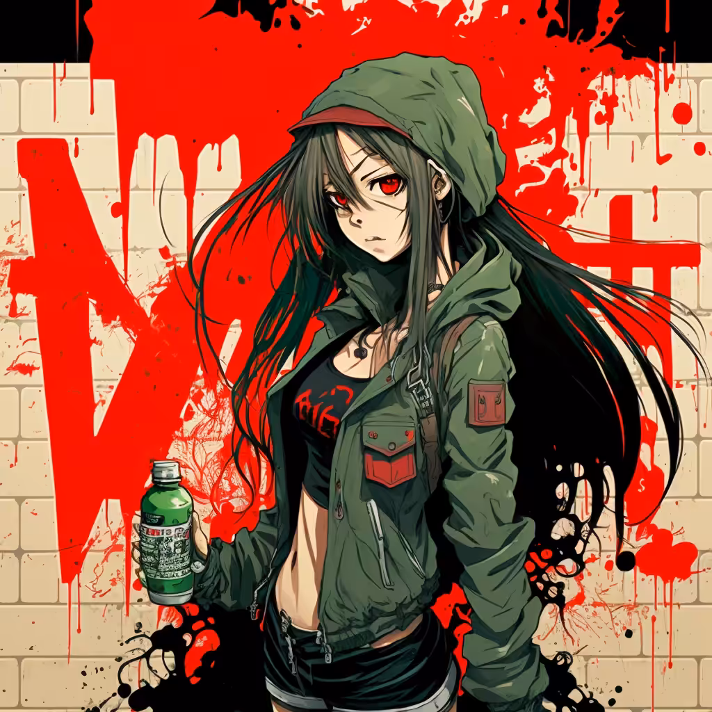 Amy the graffiti artists