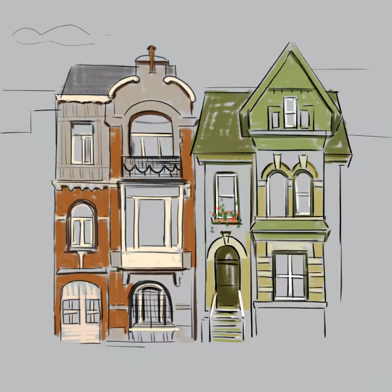 Architectural sketches #43