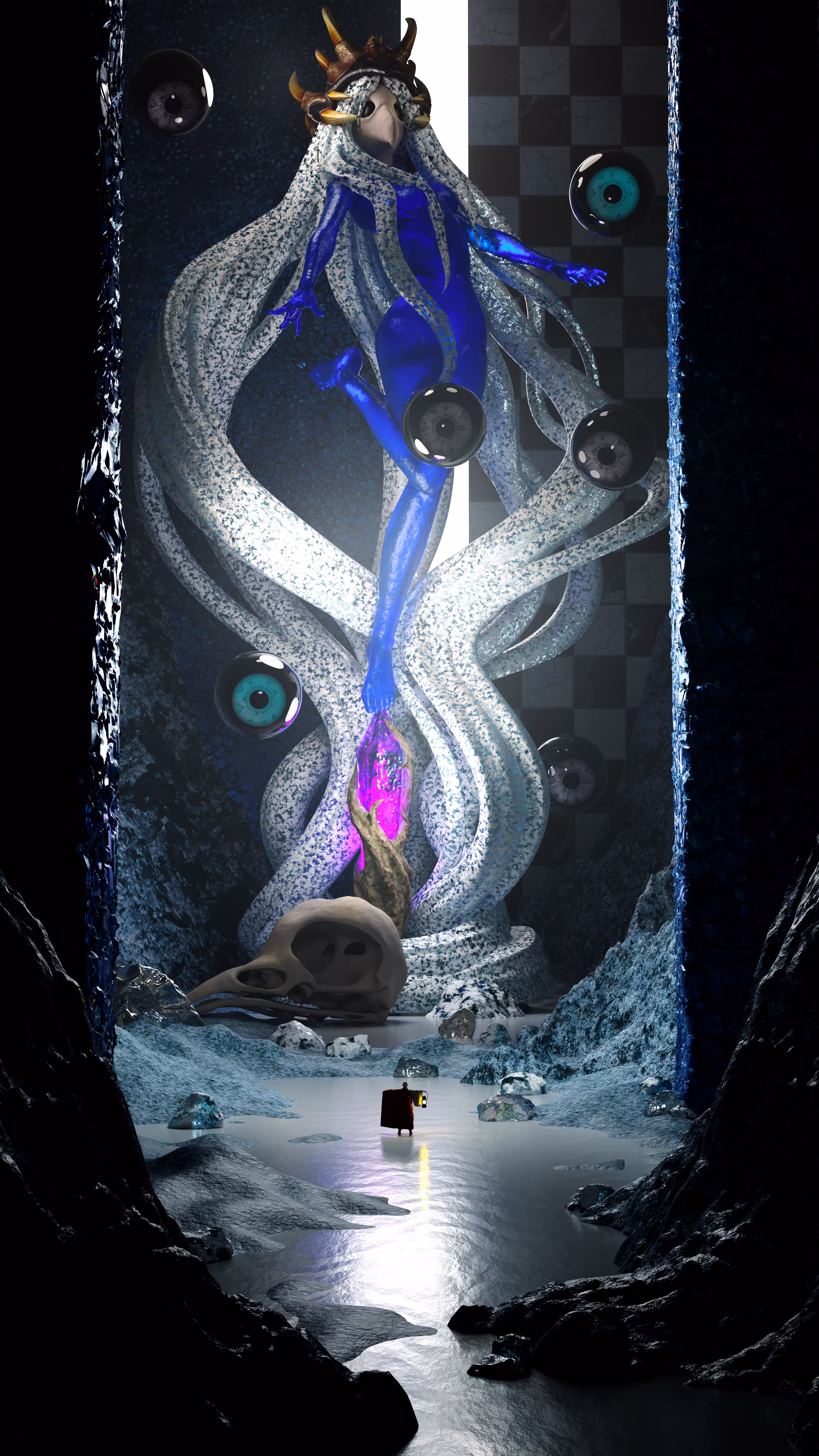 Raven-Headed Ice Goddess