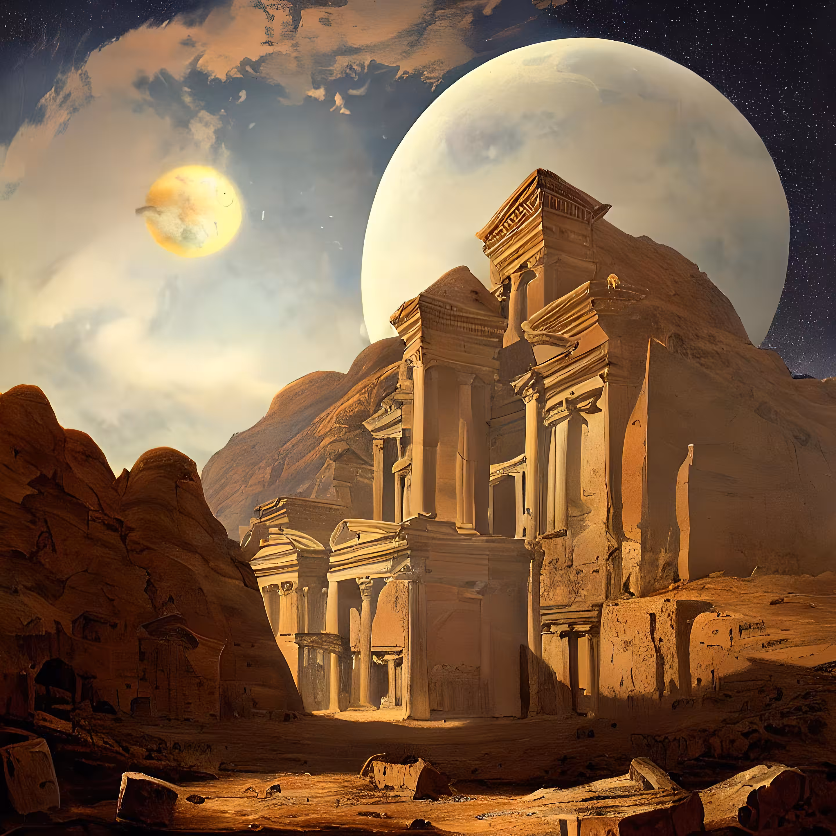 Simulation Number 89: Full Moon Of Petra