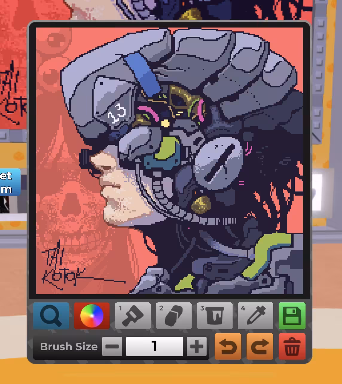 Fun drawing on Roblox ☕️