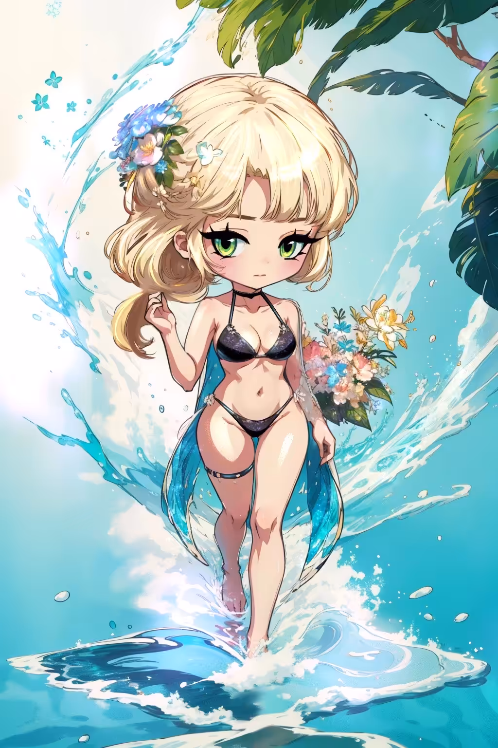 Beach Party:  Naomi