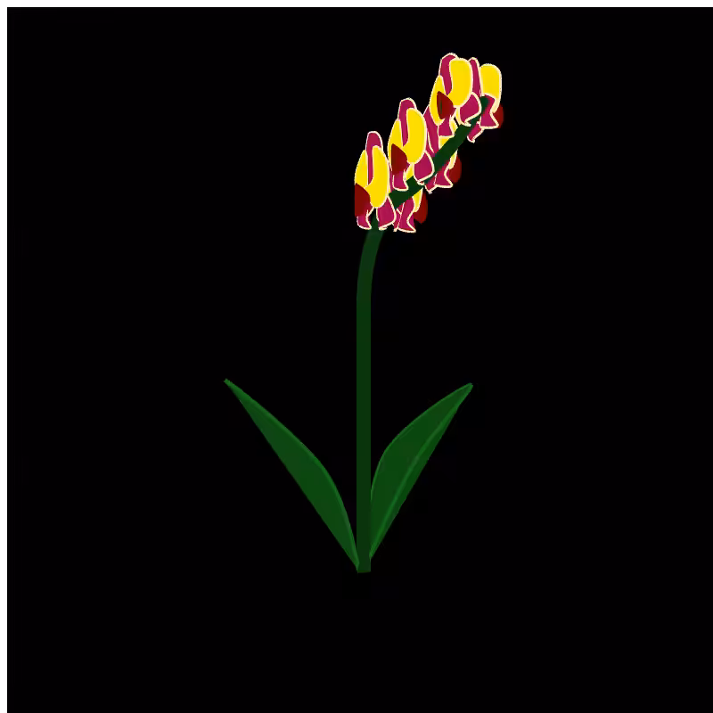 Meta Flower 13 - Orchids #6