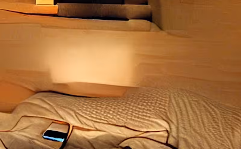 The close space between smartphones and beds