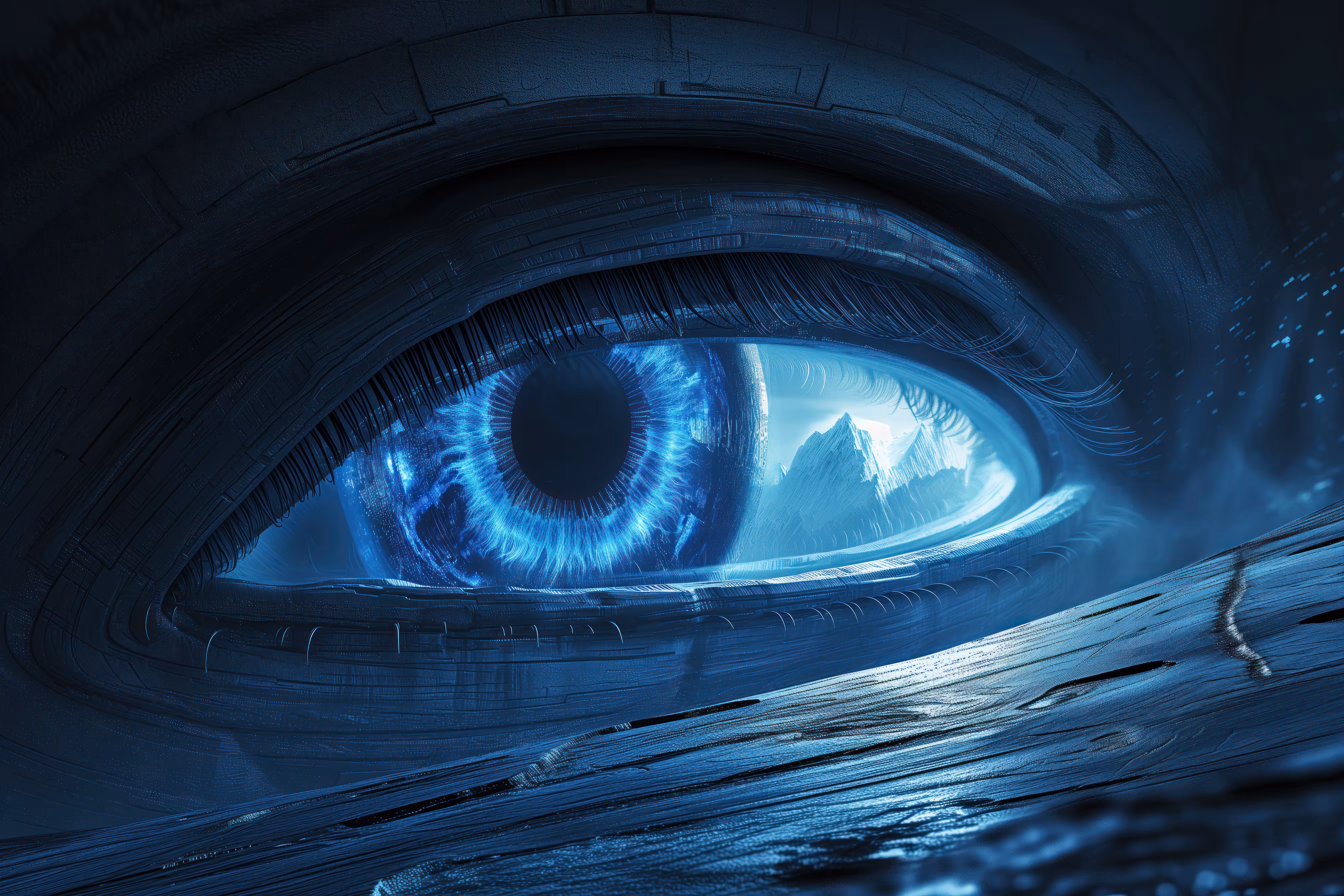 Eye of the mountain