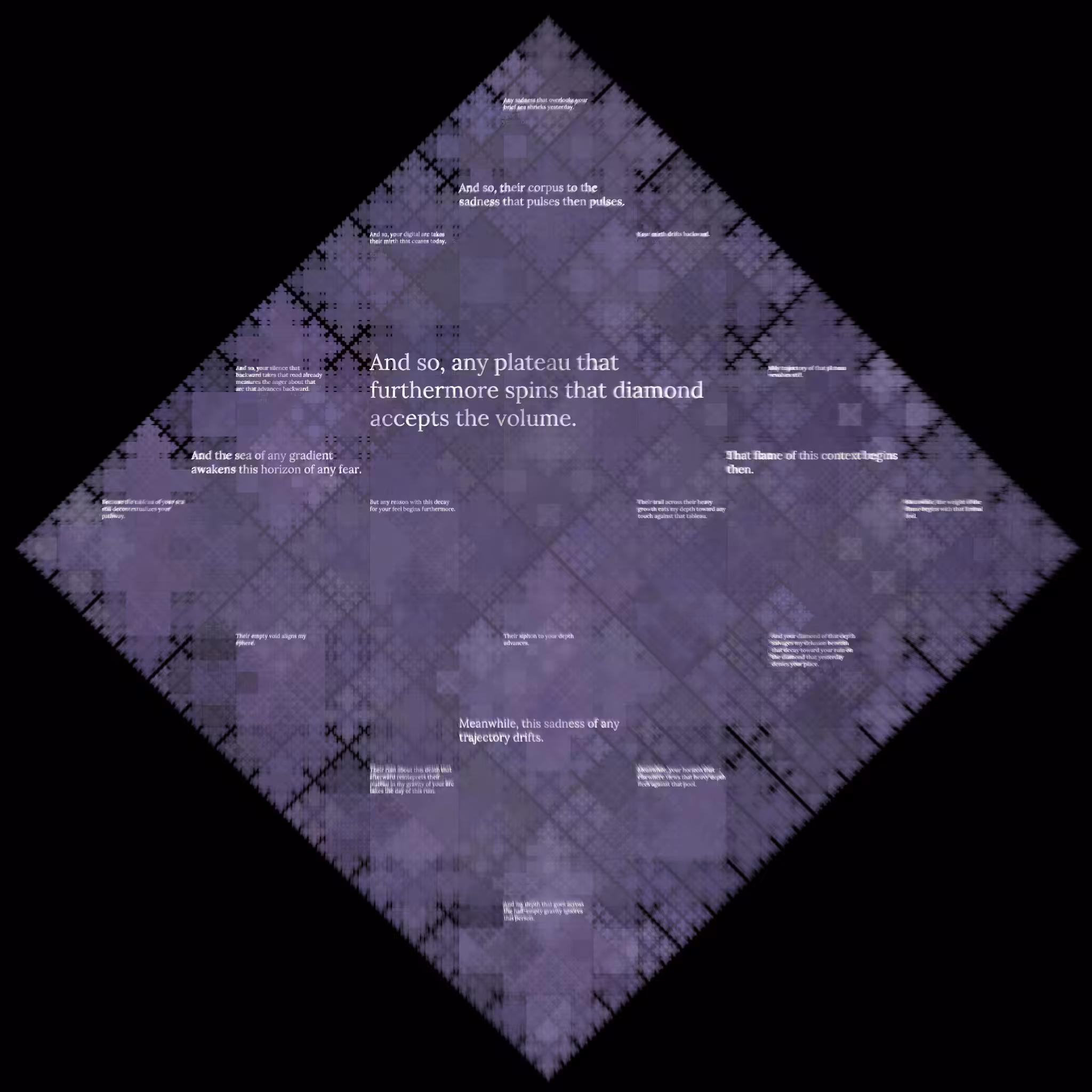 Diamond Fractal Fire #78
