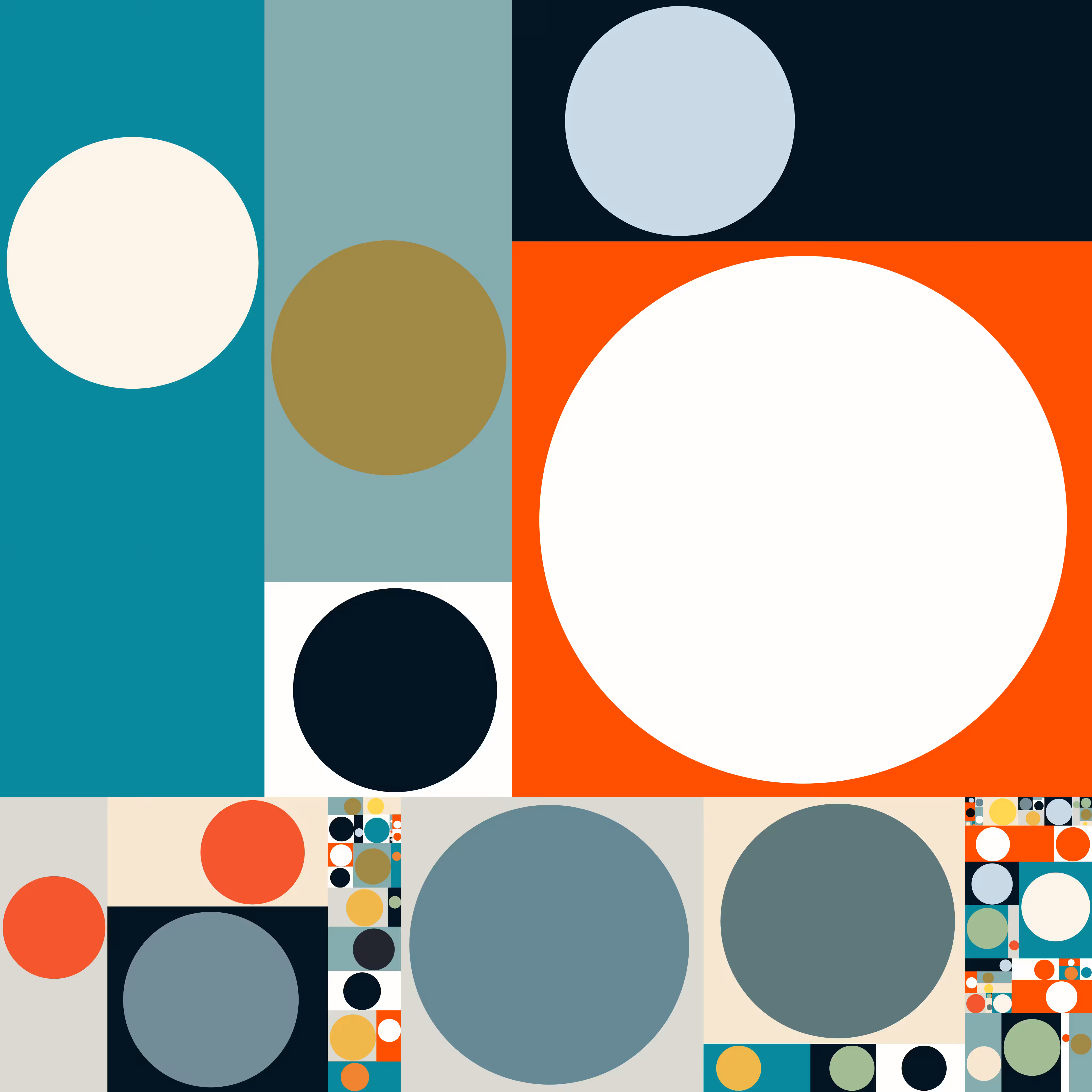 An Increasing Series Of Dots #77