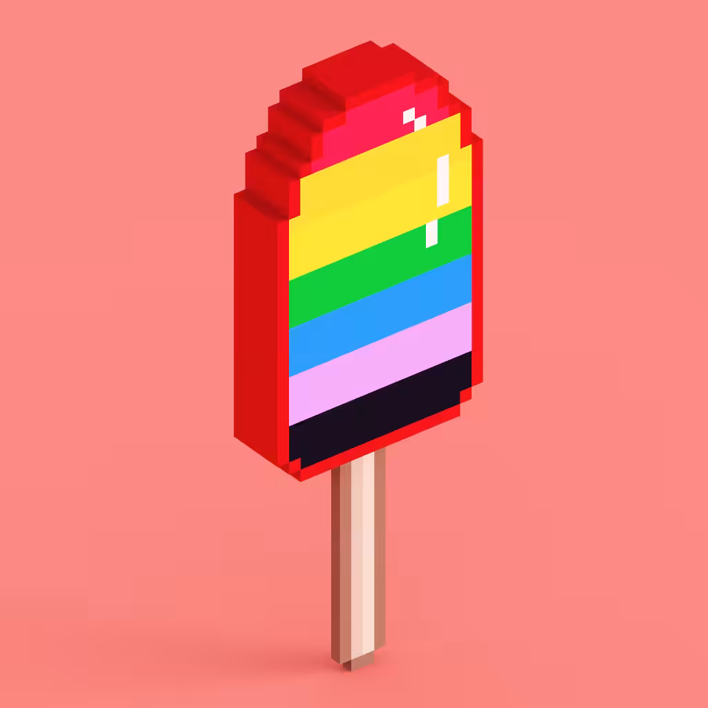 Rainbow Ice Cream