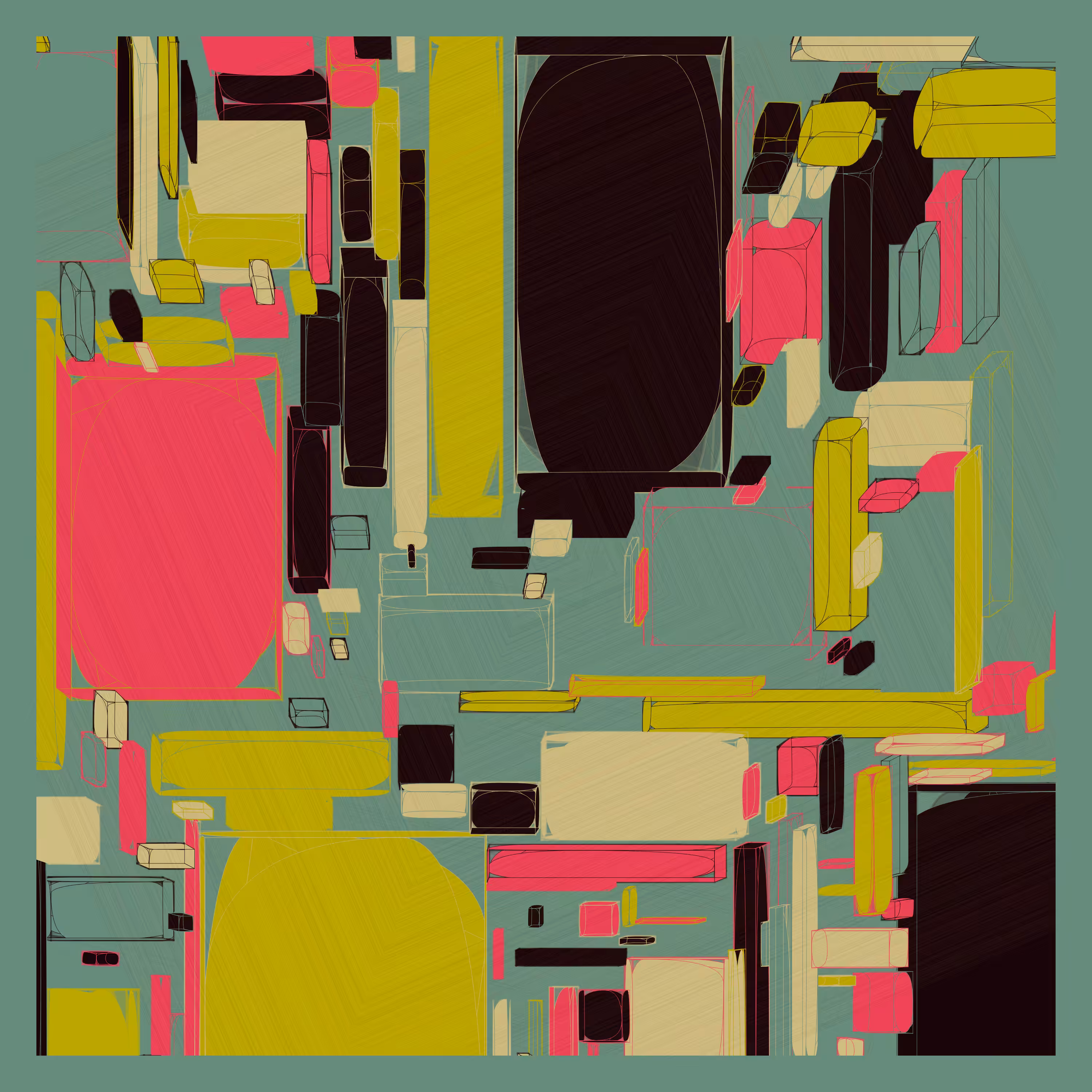 Abstract Blocks #79
