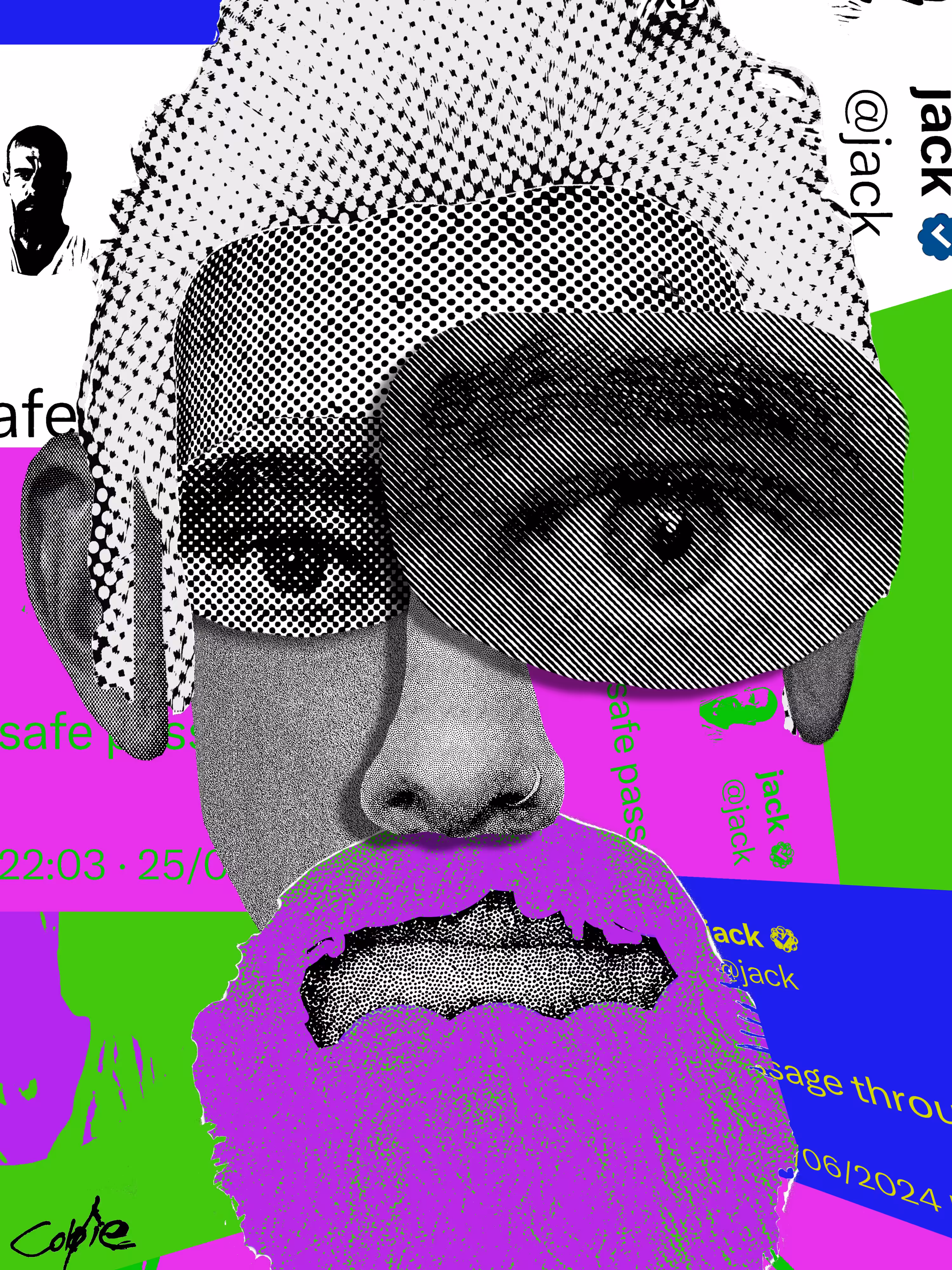 Jack Dorsey - Decentral Eyes - Safe Passage Variant - 8/240