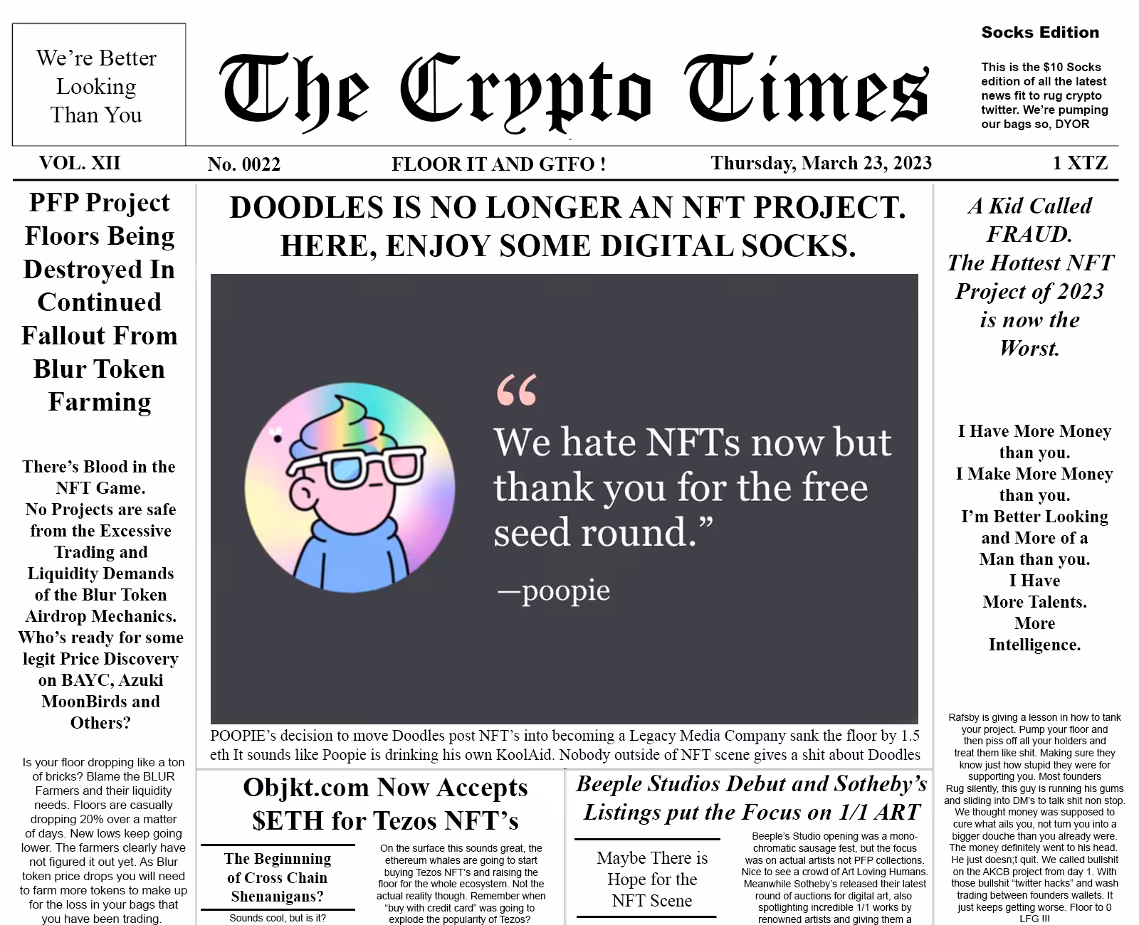 The Crypto Times 0022 - A Kid Called Fraud