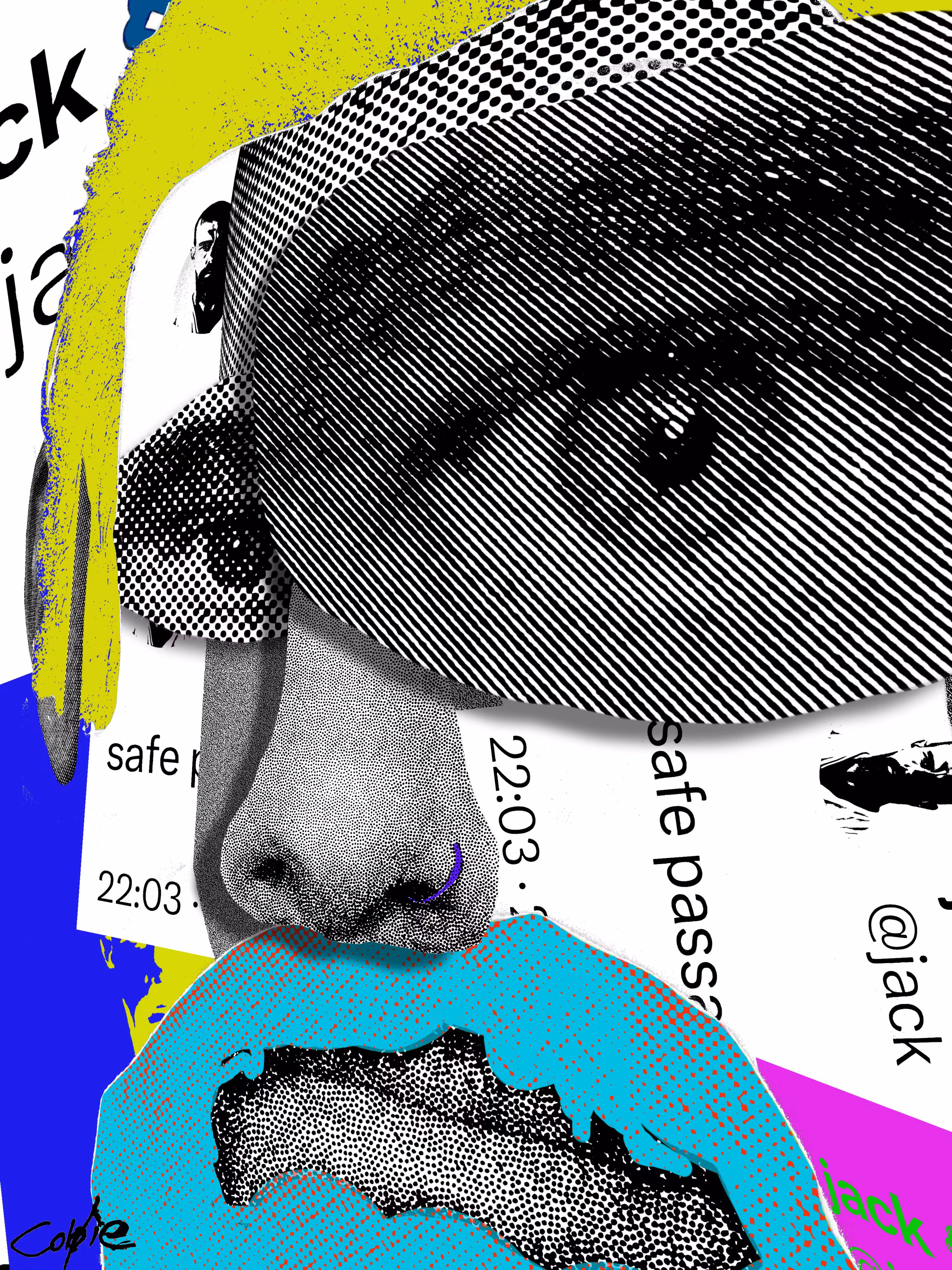 Decentral Eyes - Editions: Jack Dorsey - Decentral Eyes - Safe Passage Variant - 180/240