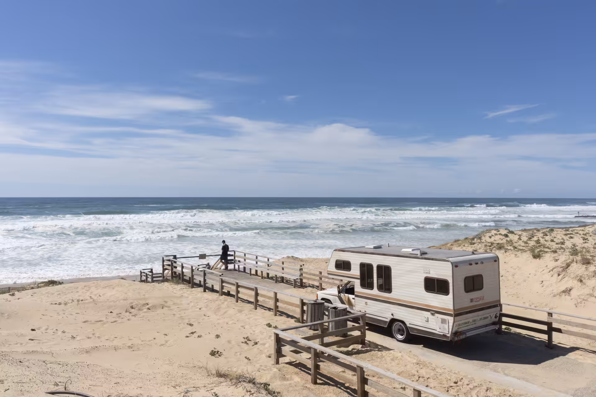 The motorhome view
