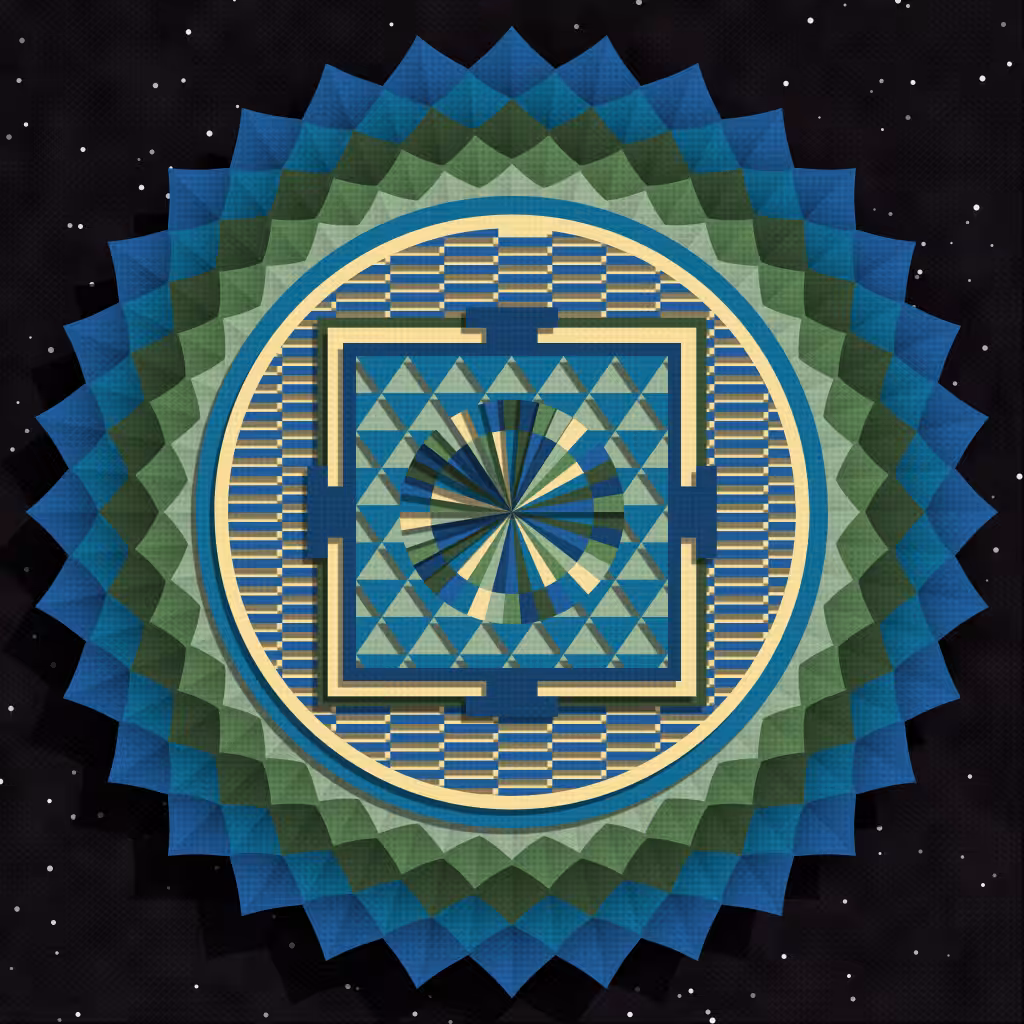 Paper Mandala #237