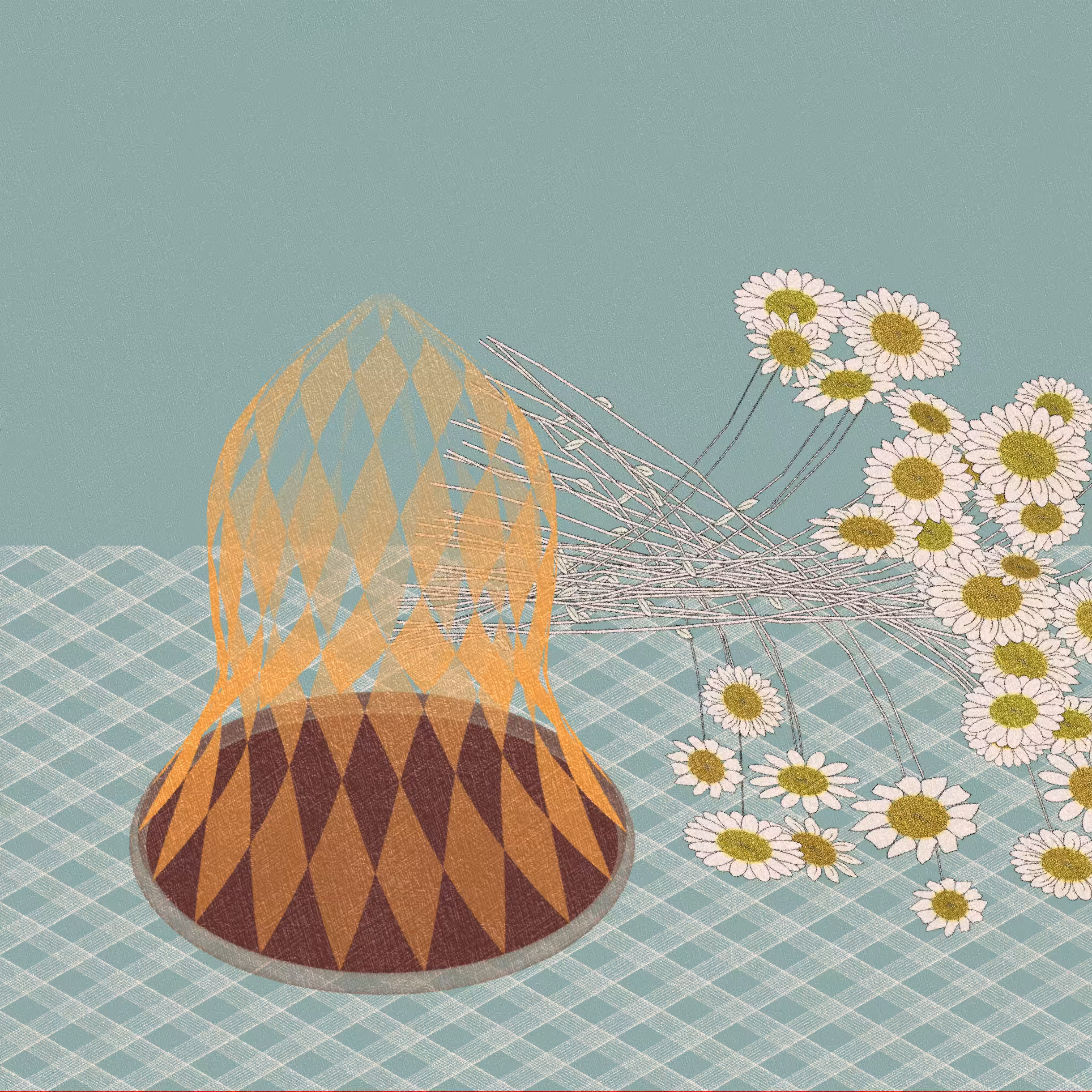 Vases and Daisies #47