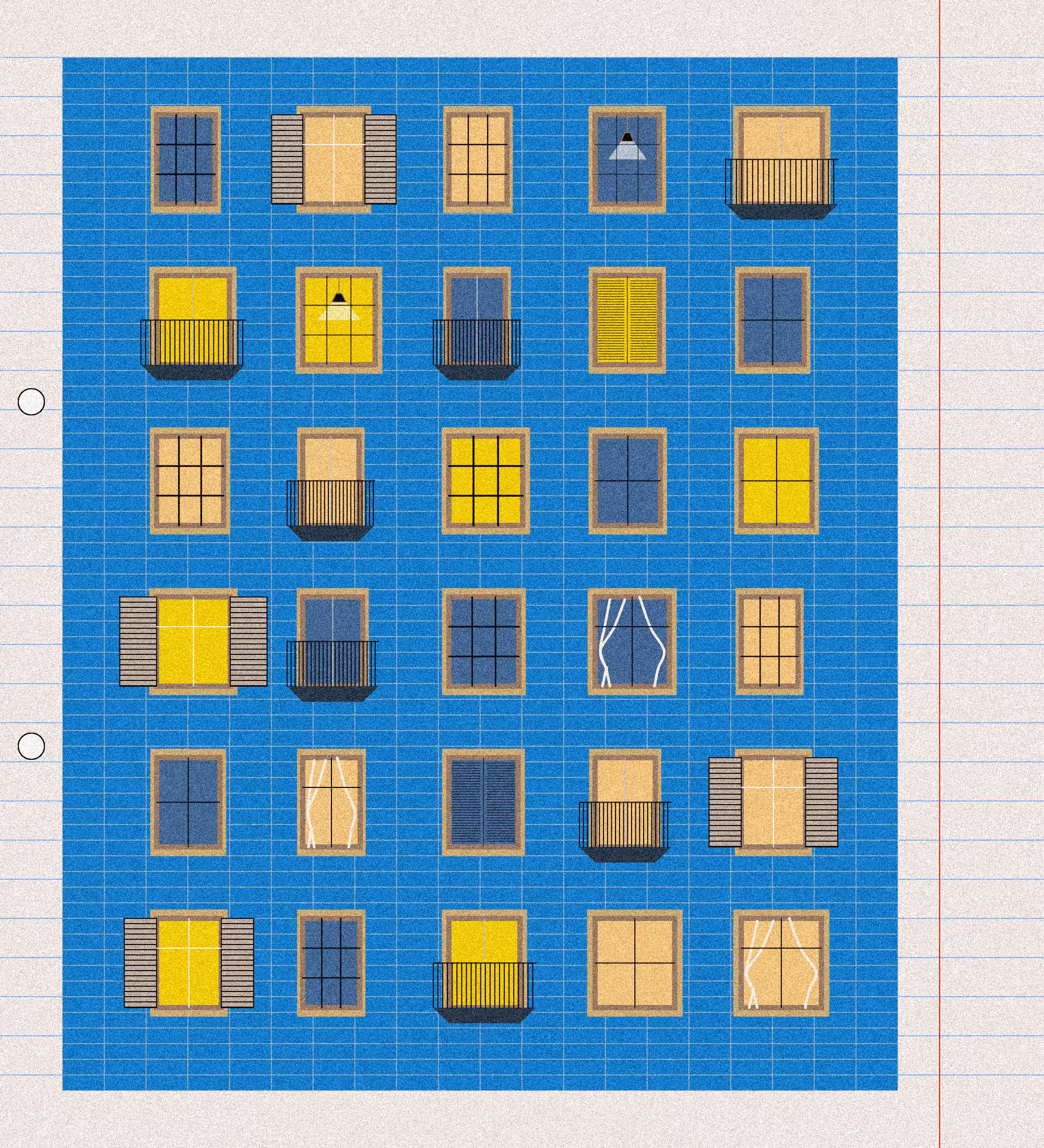sketchbook page 9: windows #7