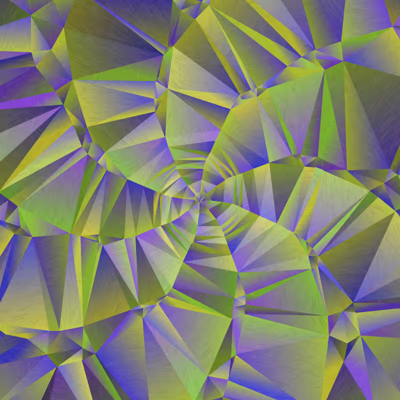 Delaunay Spiral #10