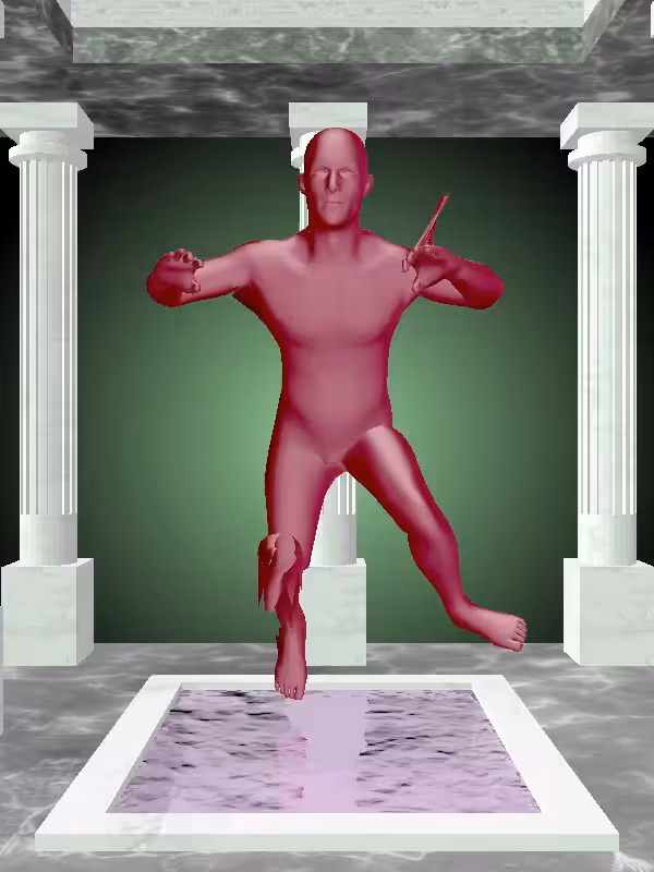 HeavenComputer: The Treading Water Velvet Cherry Man #6774