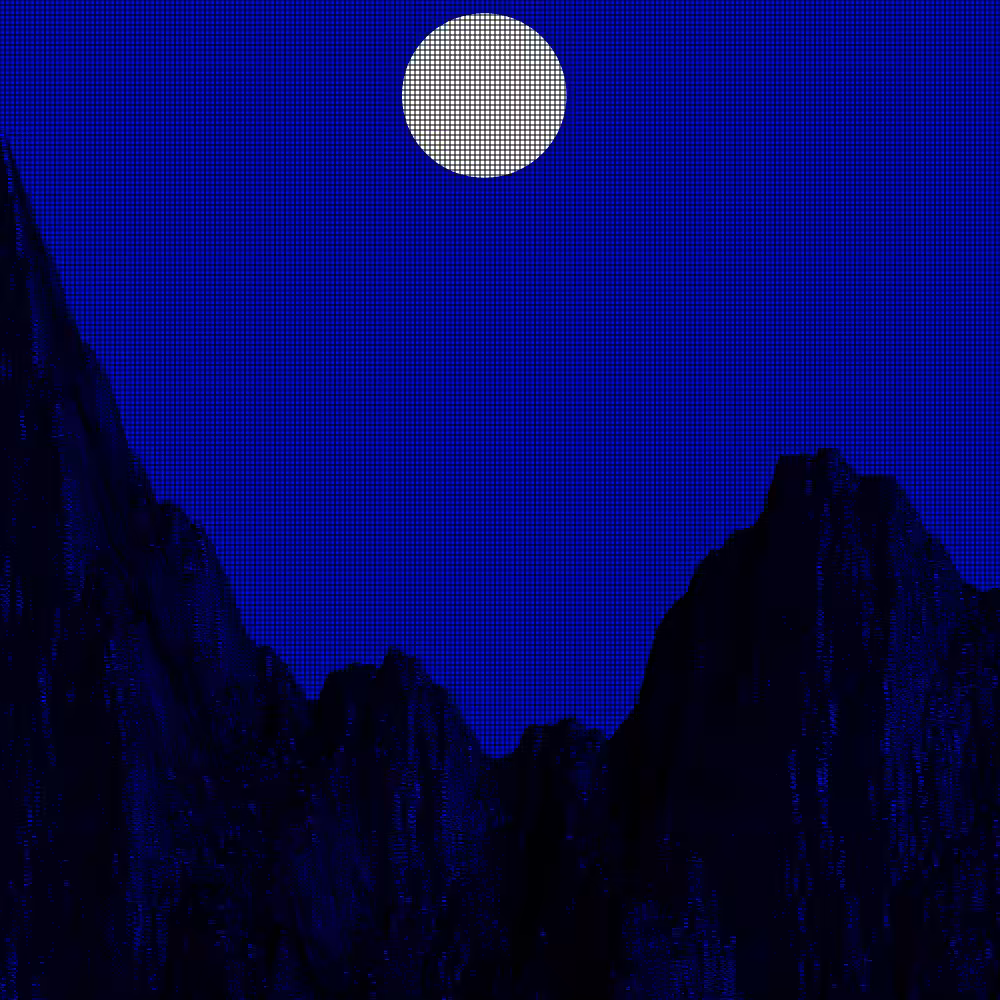 Classic generative landscape #109