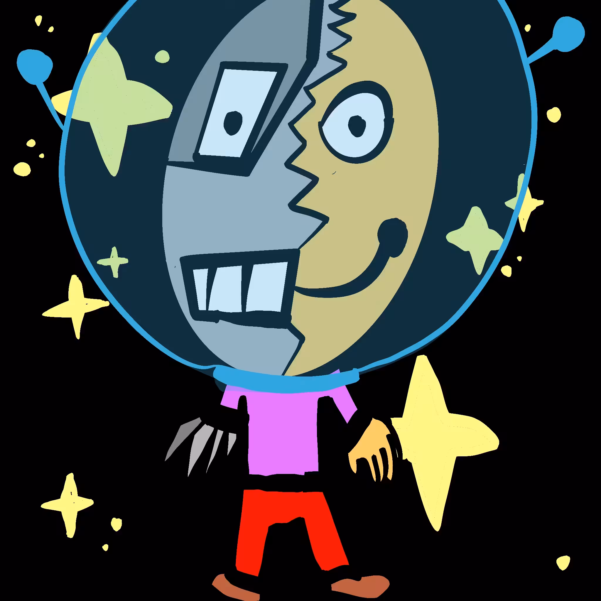 Smiley's Adventures (Astronaut Skelly Smiley)