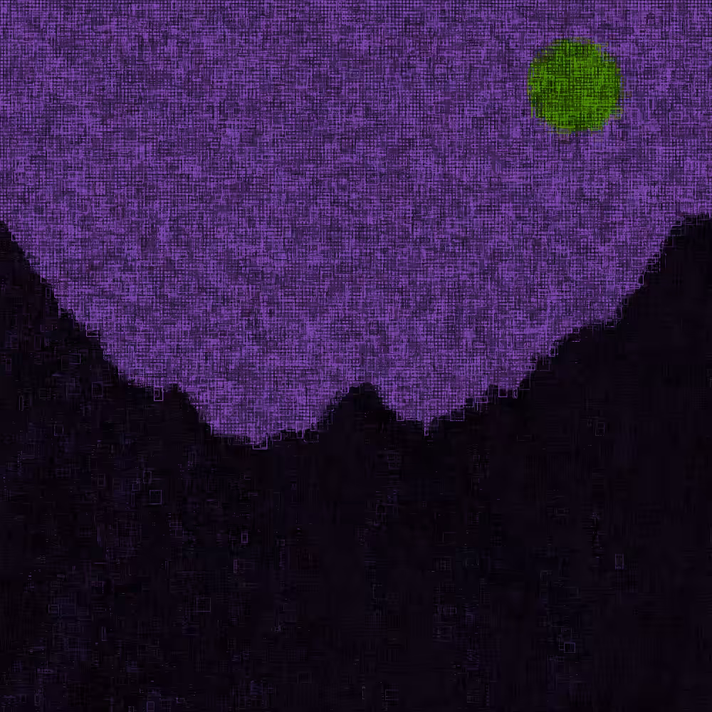 Classic generative landscape V2 #33