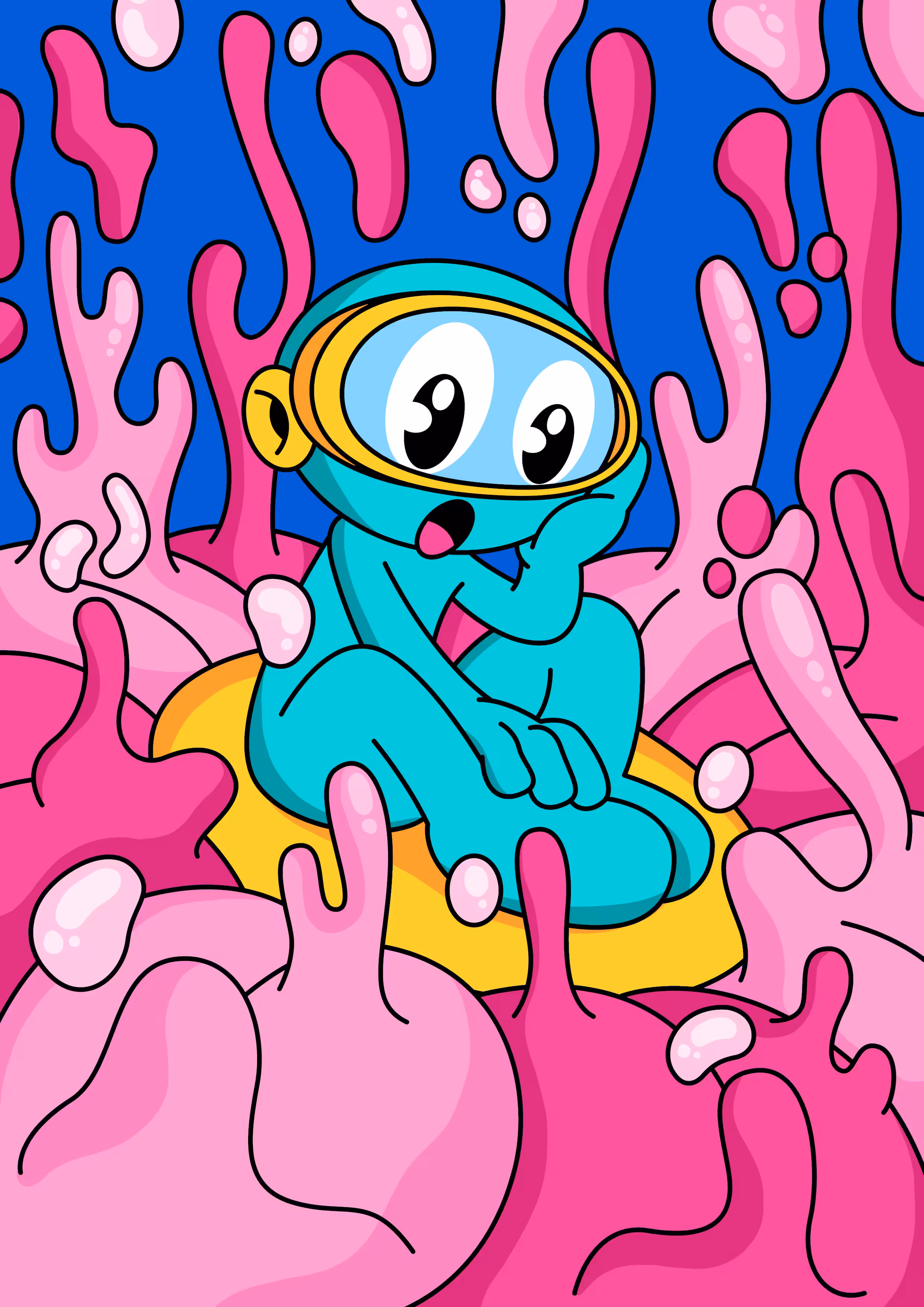 Become liquid