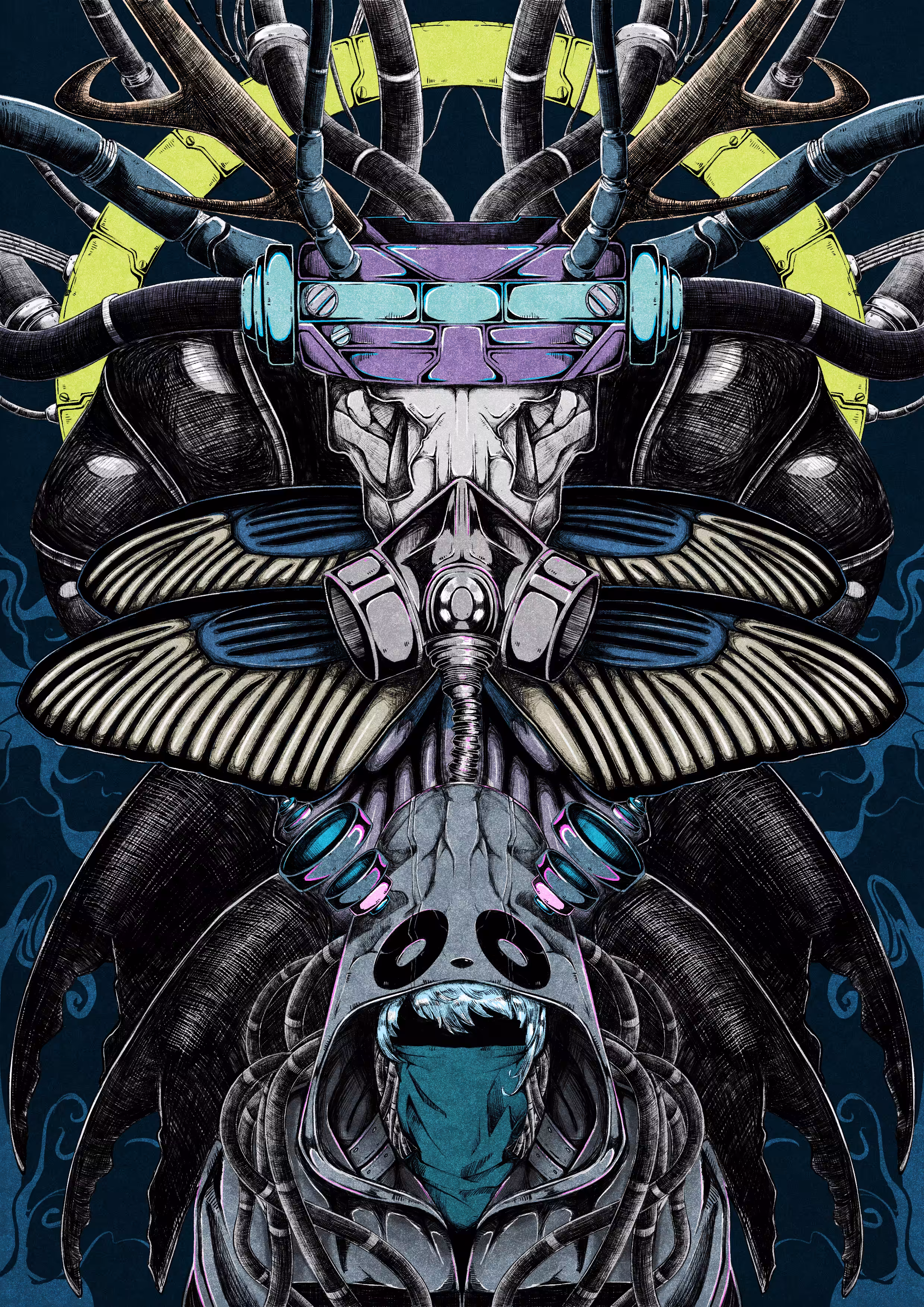 WAKA's Illustration: Cyber punk