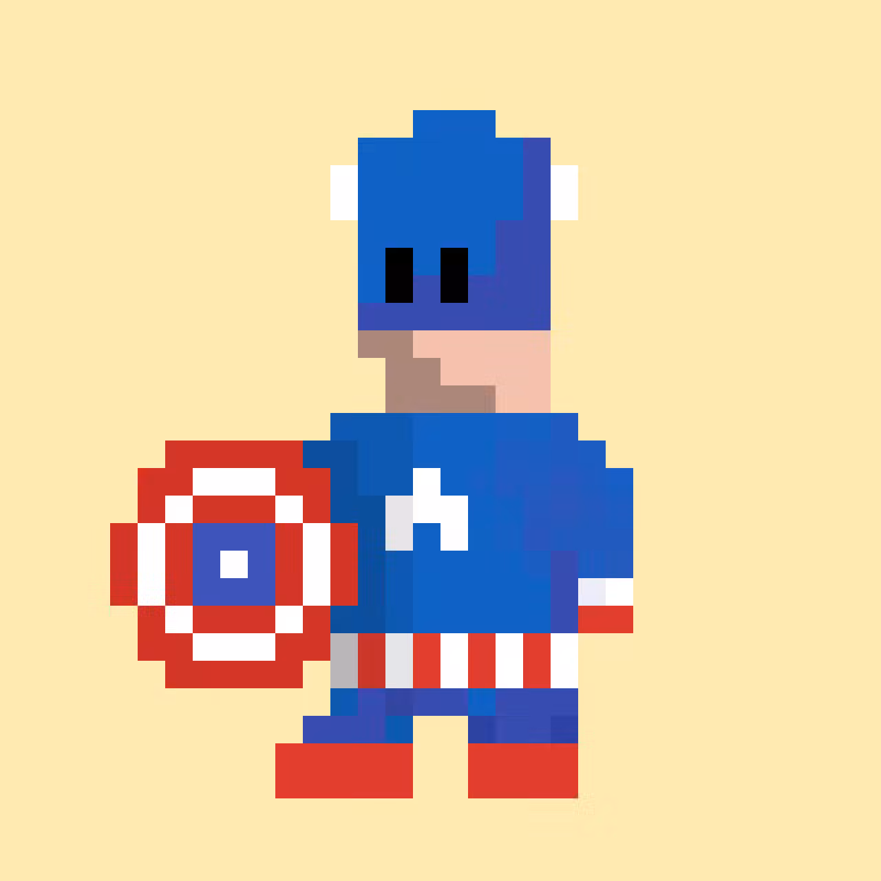 The Dude meets Captain America