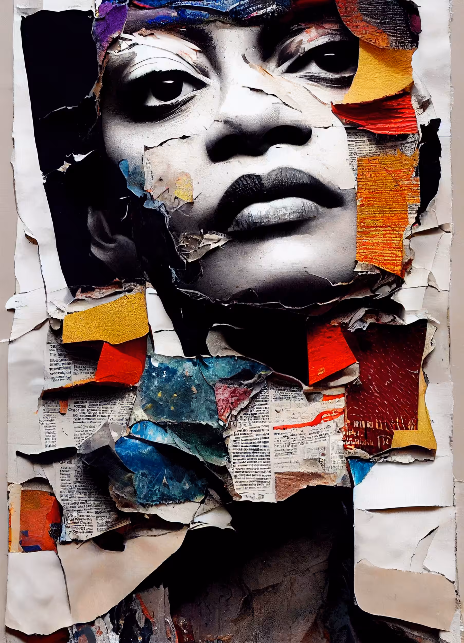 Women in Collage: Louise