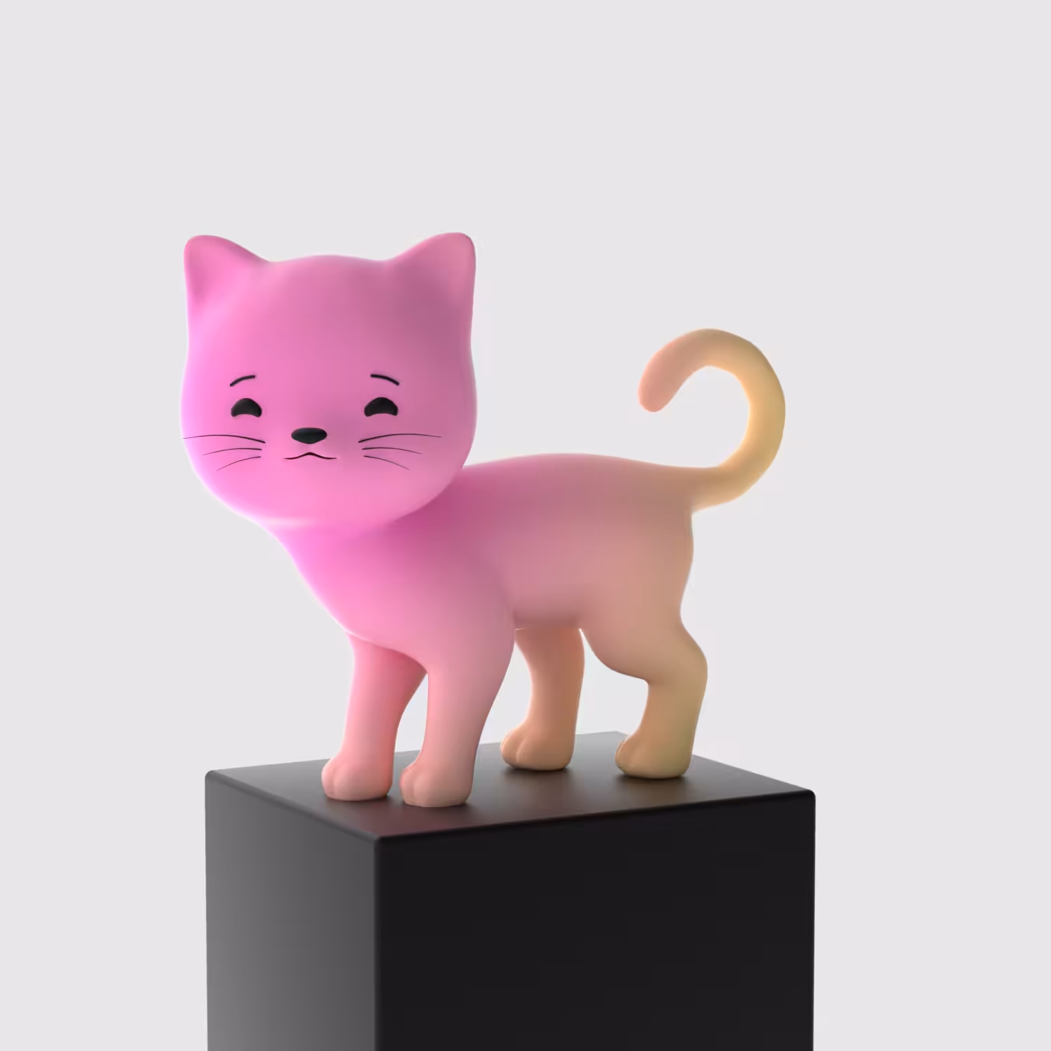 3D Meow Cat #126