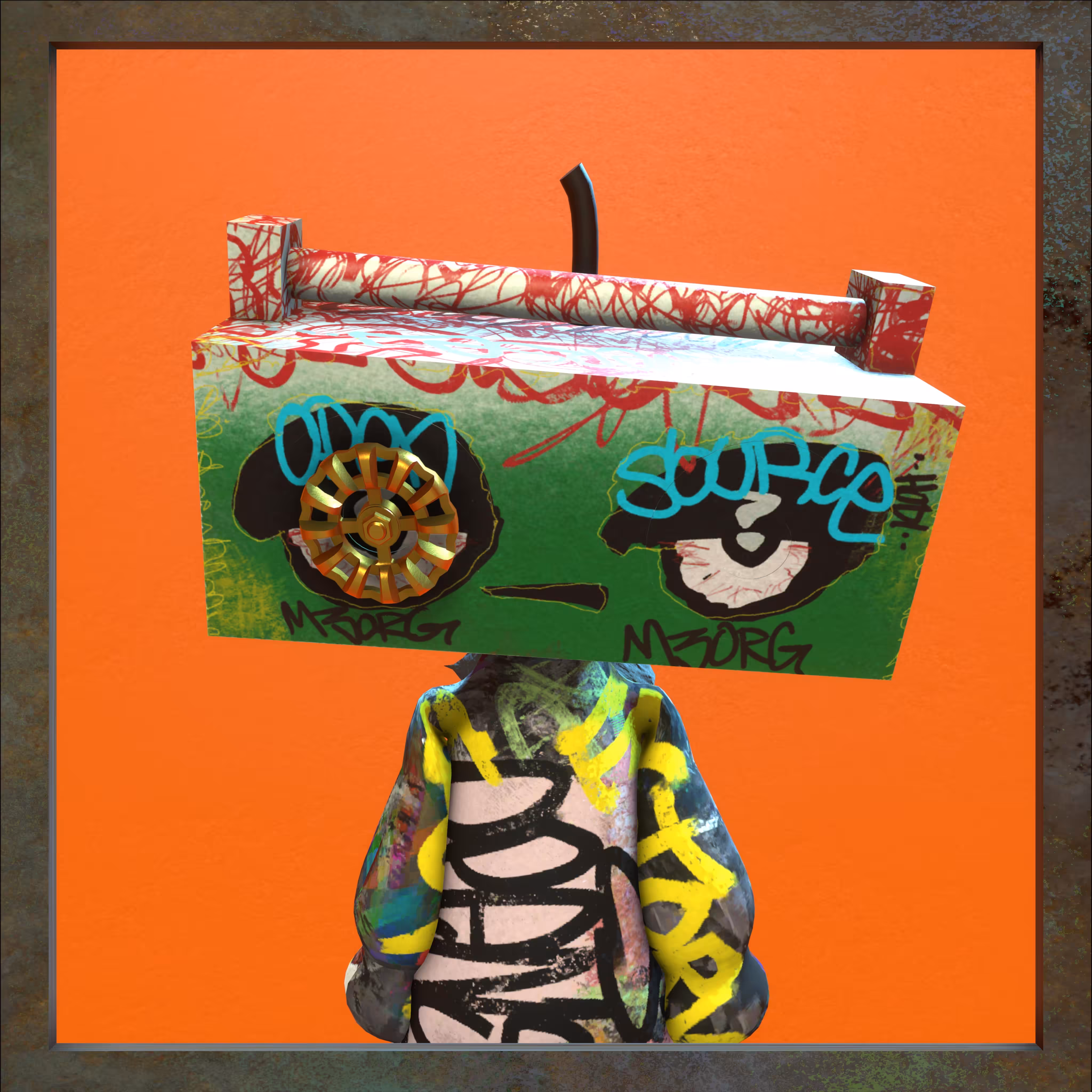 Boomboxhead #19