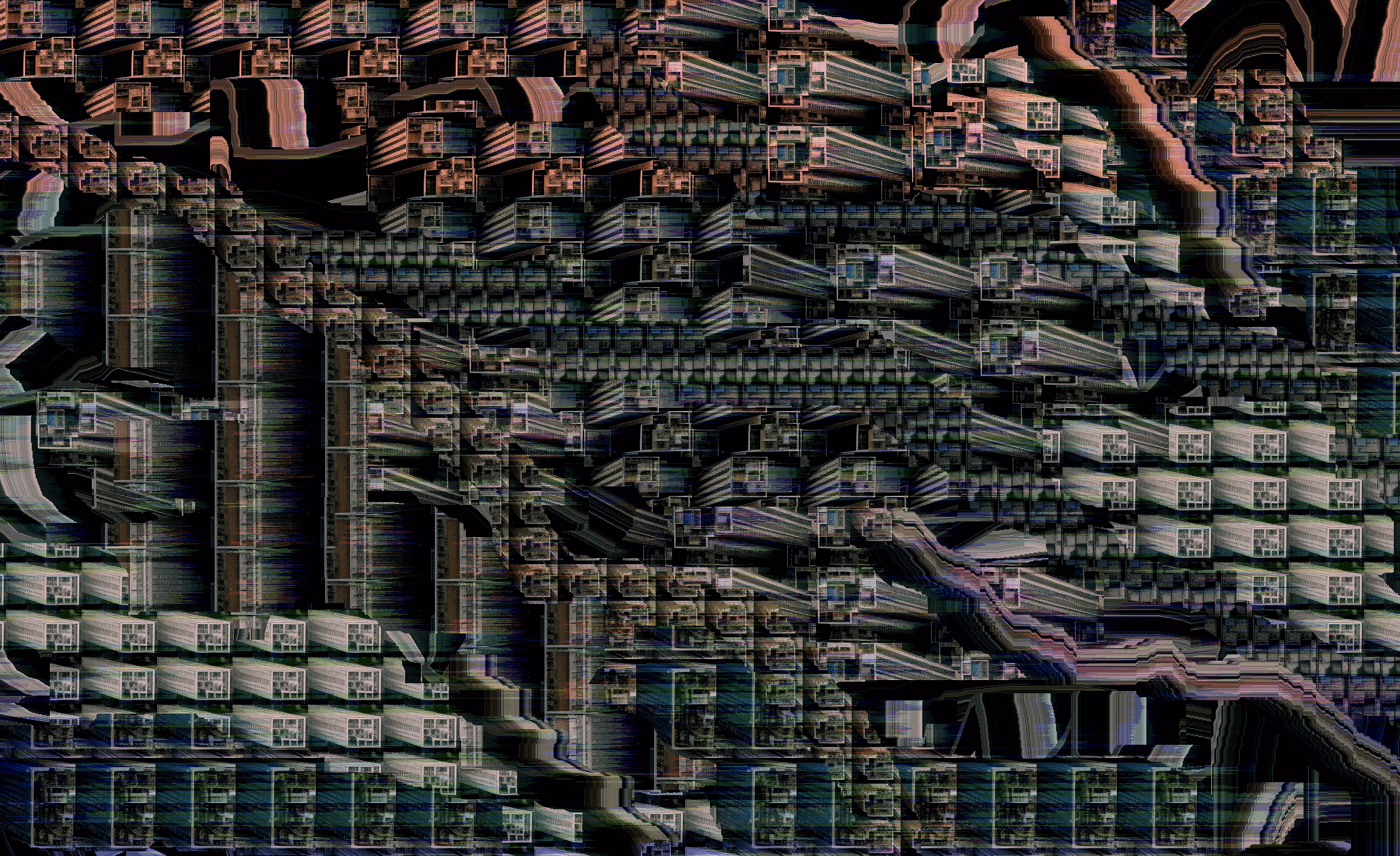 John Thurman's Pictures from Life's Other Side: Skyscraper Dominoes 3