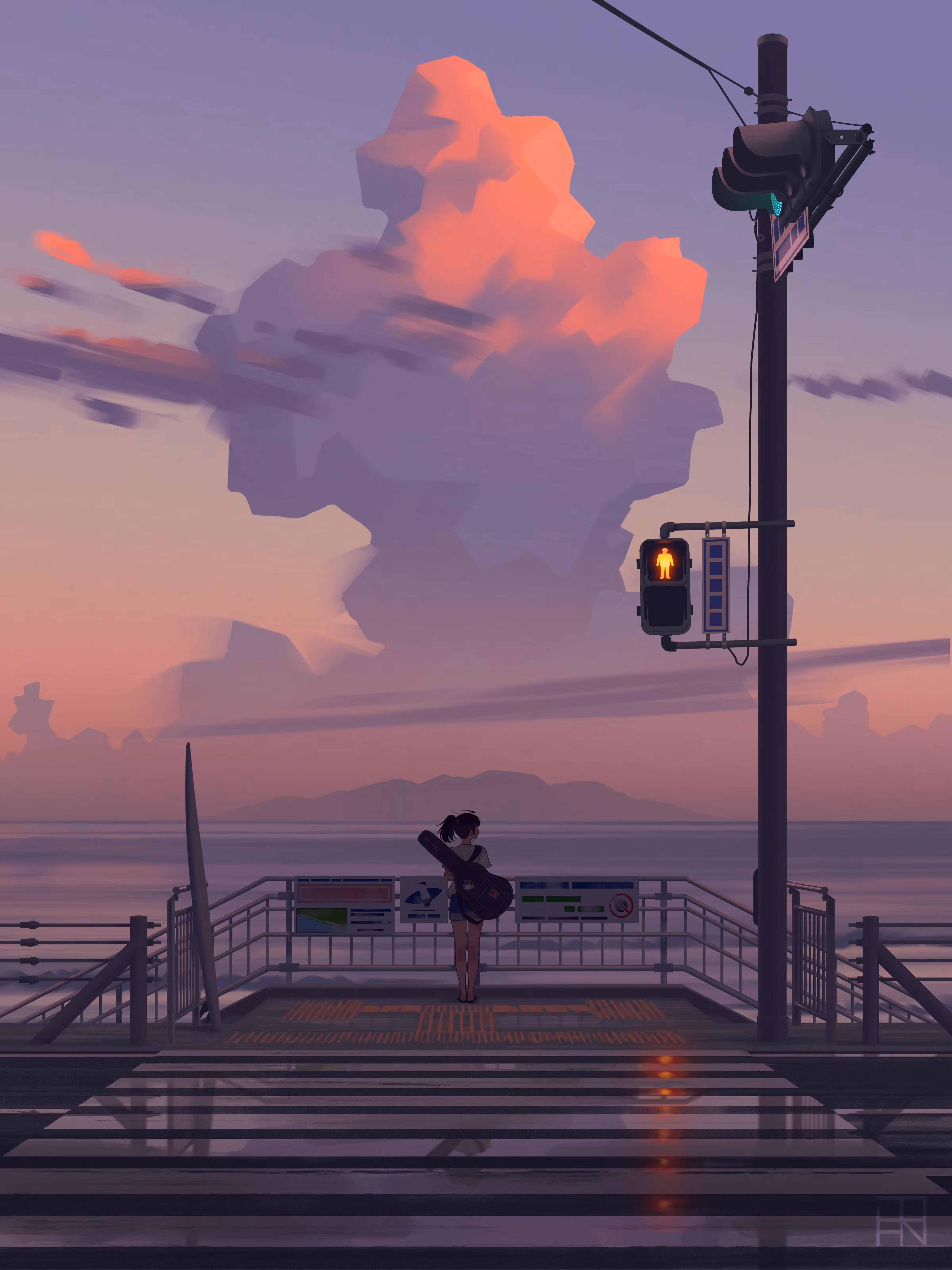 The Sky's On Fire