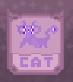 CAT 'PURPLE MONSTER'