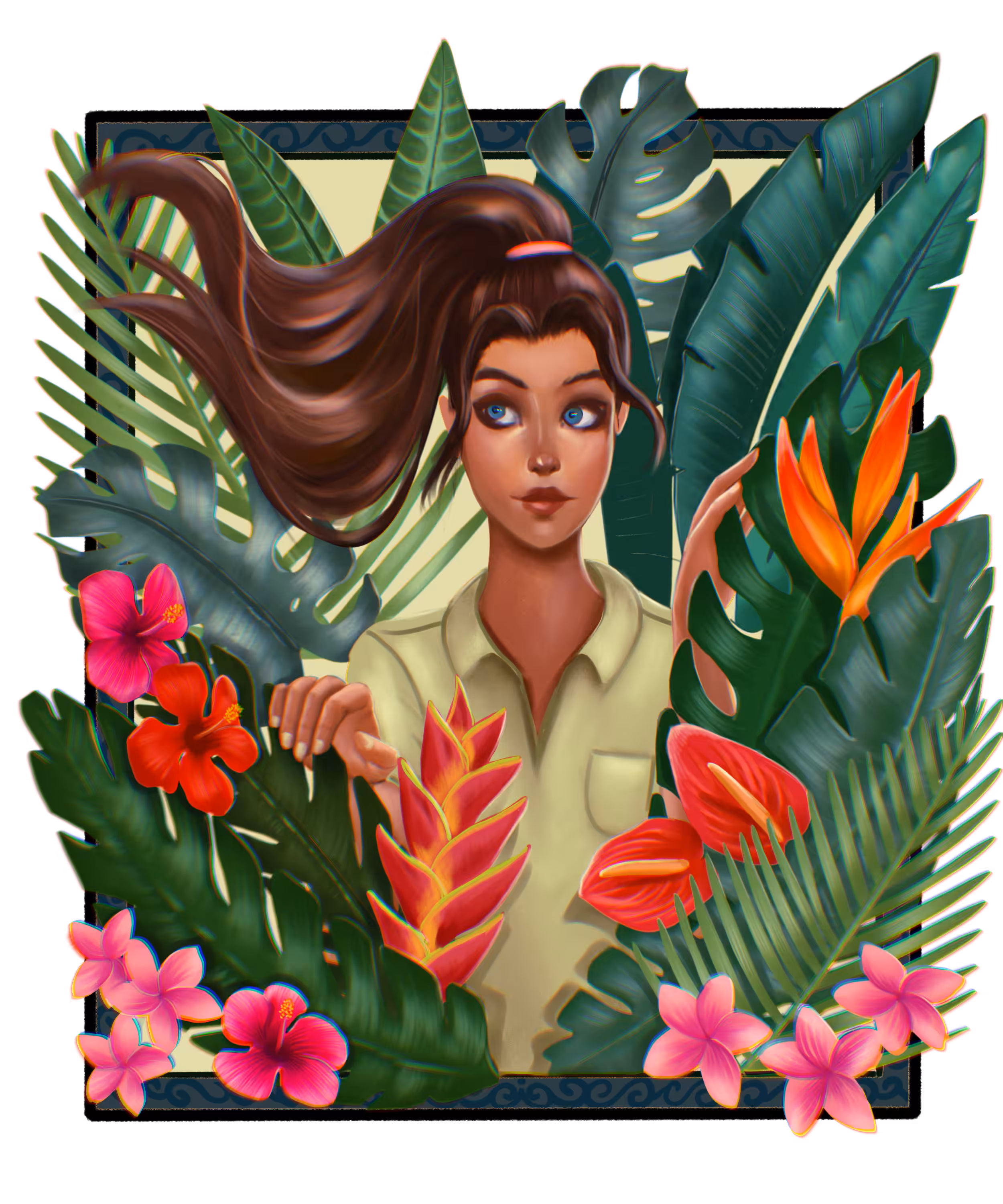 Tropical Adventure #3 - People & Plants