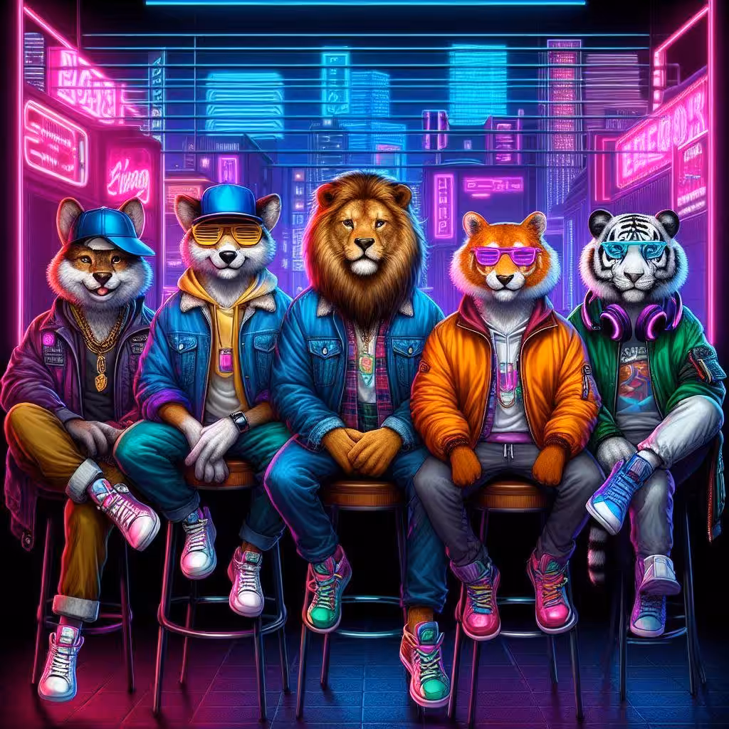 Mad Dolph Ai art collection : Urban Pride