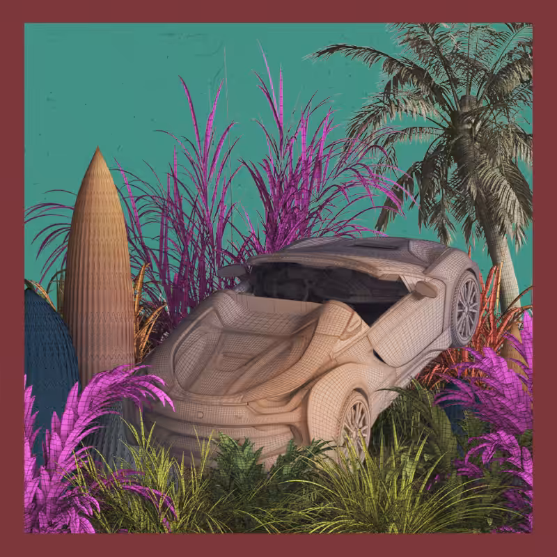 3dart #Surreal_forest #5