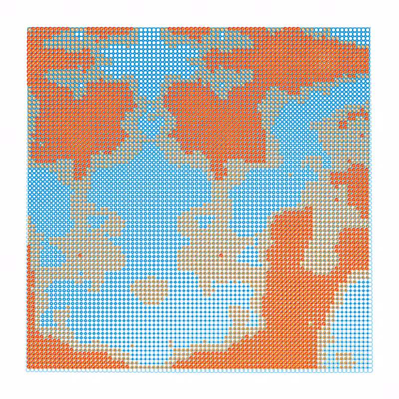 sunset for plotters #17