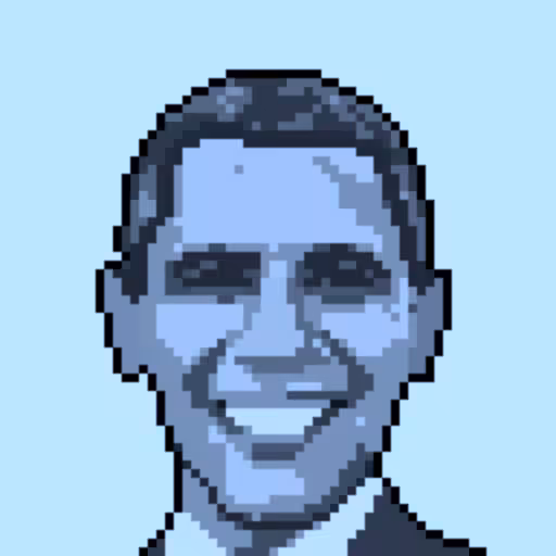 Artificial Intelligence Art AIA: PopMask #627 - Barack Obama